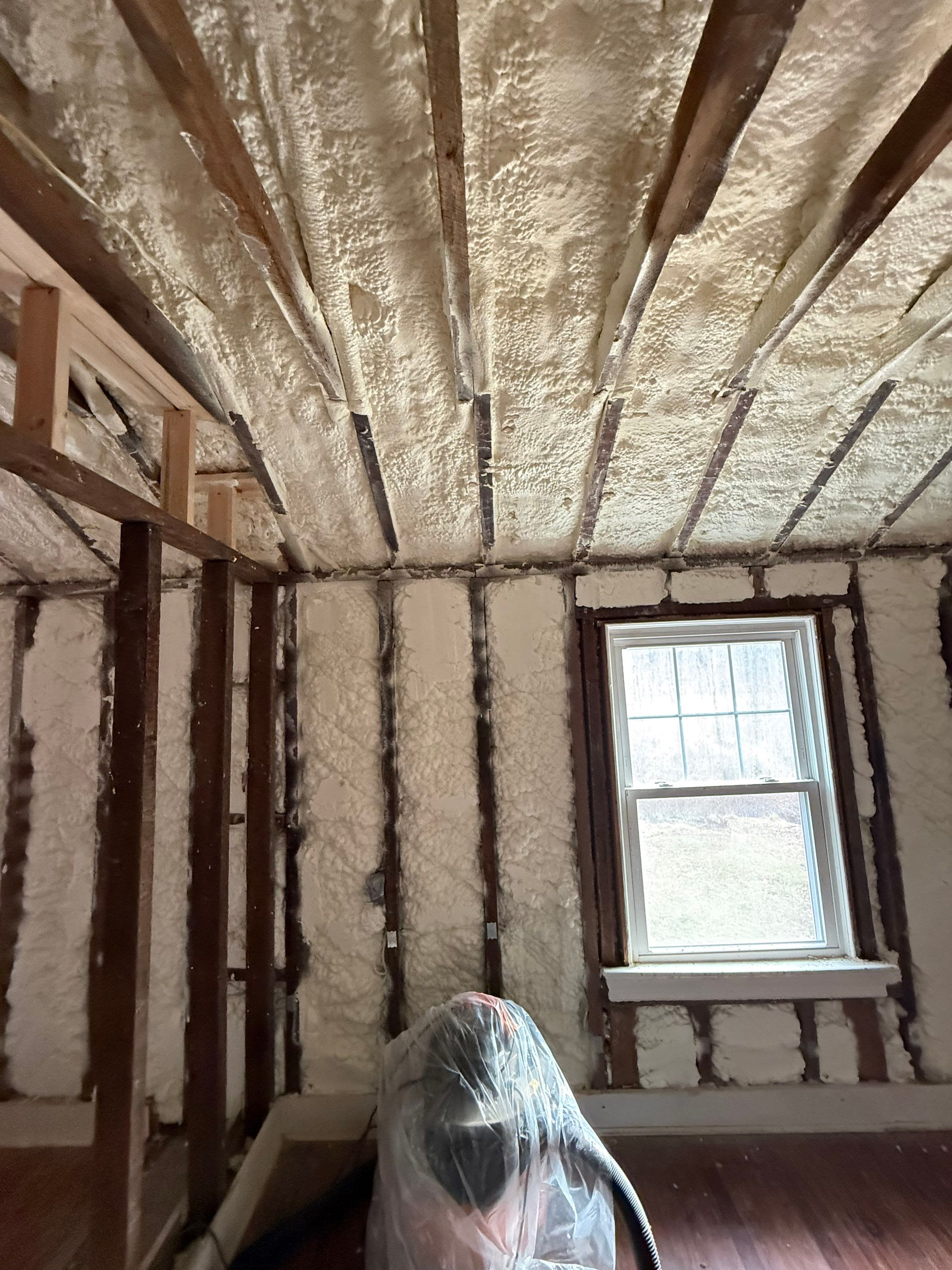 Project in Delaplane by HomeGuard Foam and Foundation