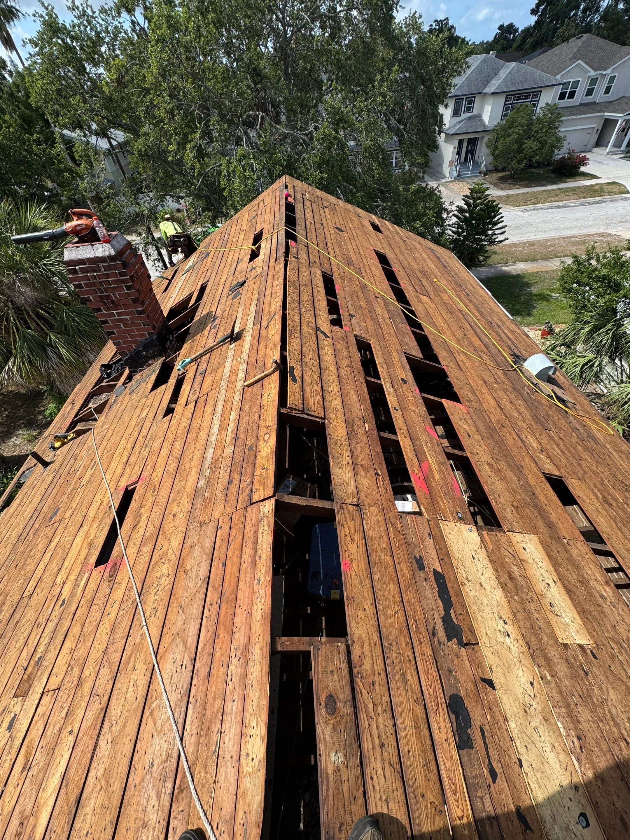 Project in St. Petersburg by Mitchell Roofing Company LLC