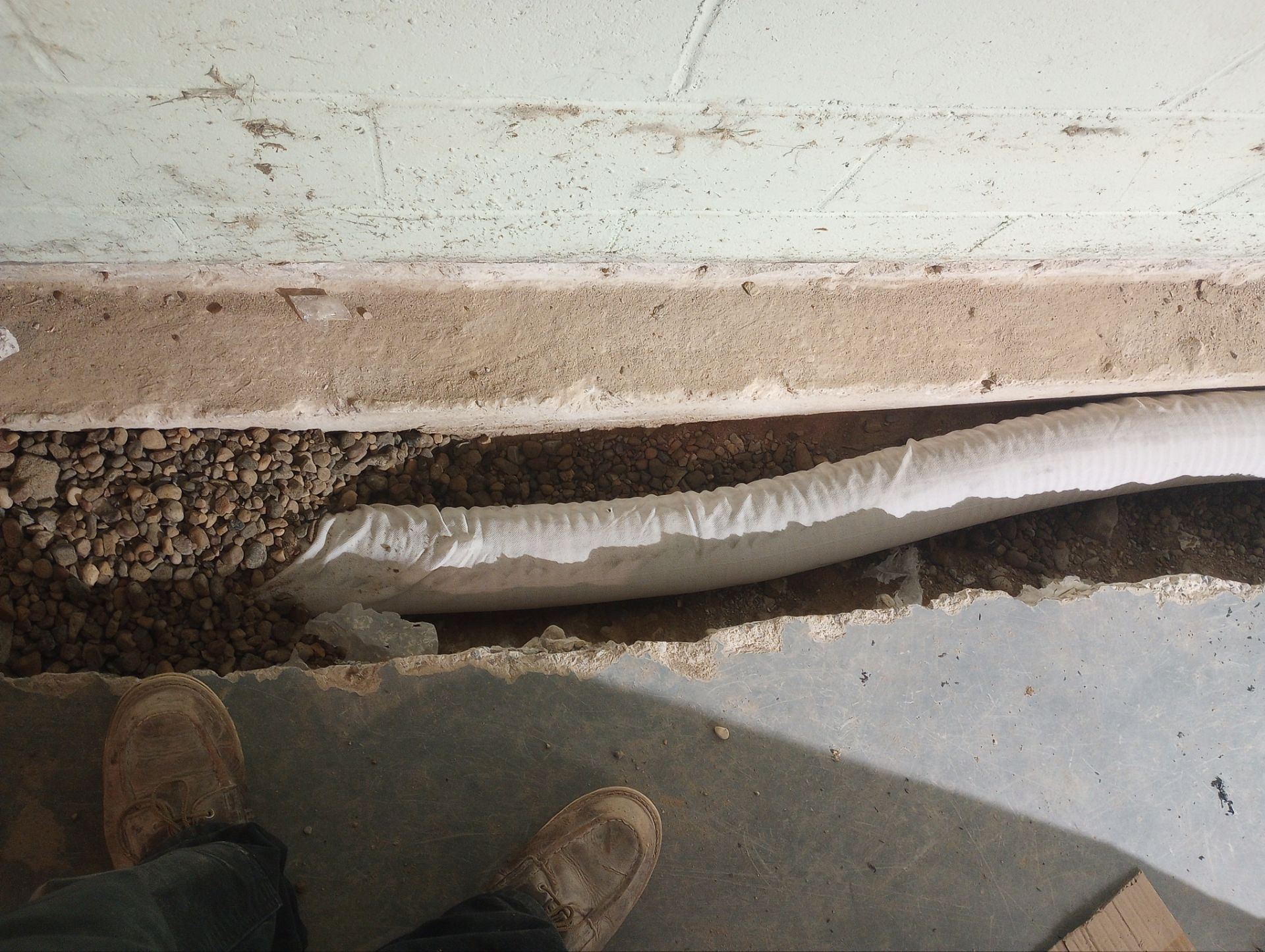 Apple Valley Drain Tile by Waterproofing Northeast