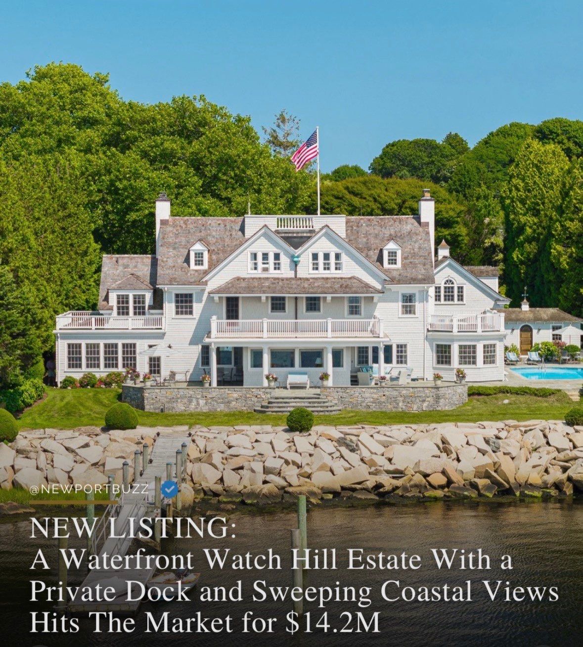 Watch Hill Private Residence - Red Cedar, Copper & Flat Roof by Rinaldi Brothers