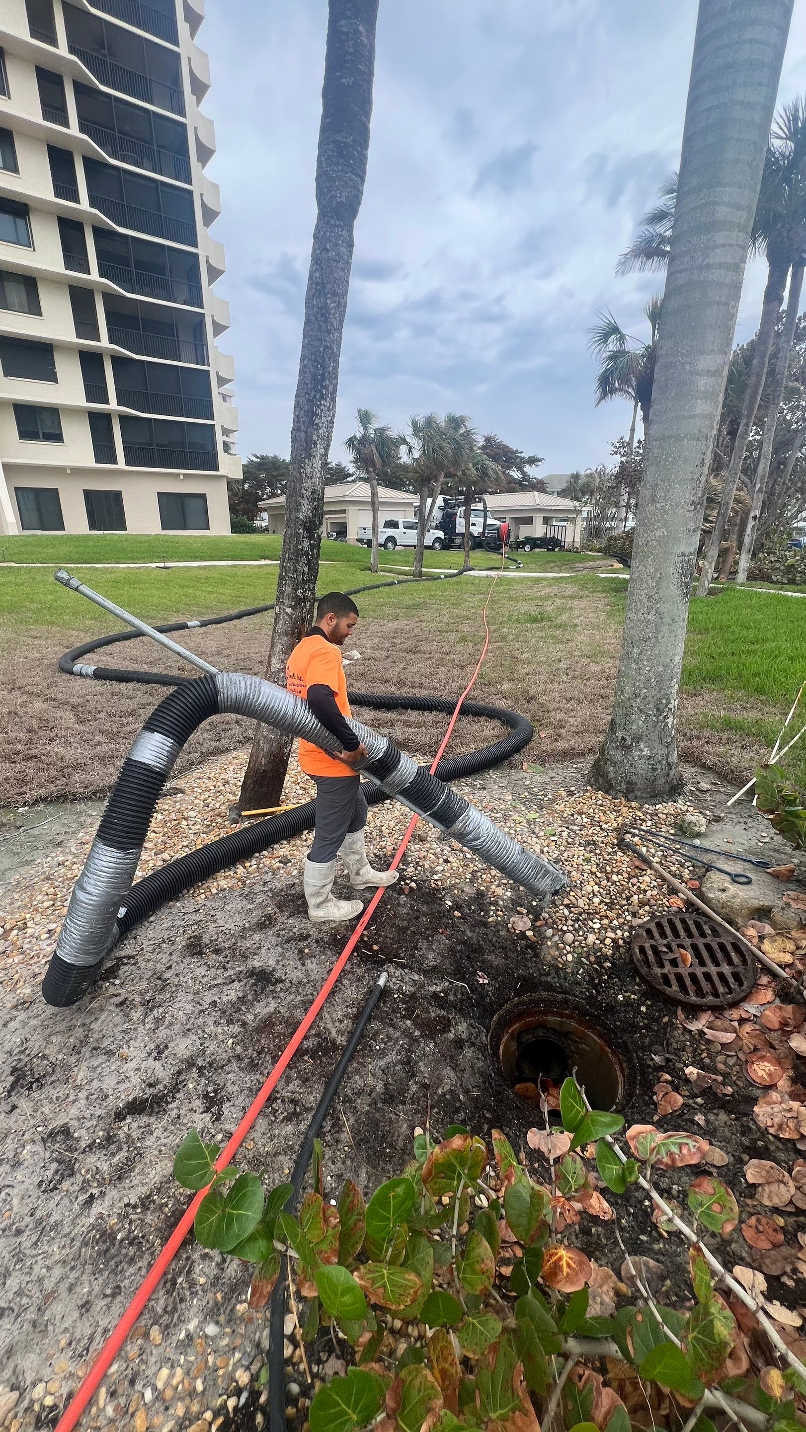 Condo Storm Water System Maintenance by APS Power & Water
