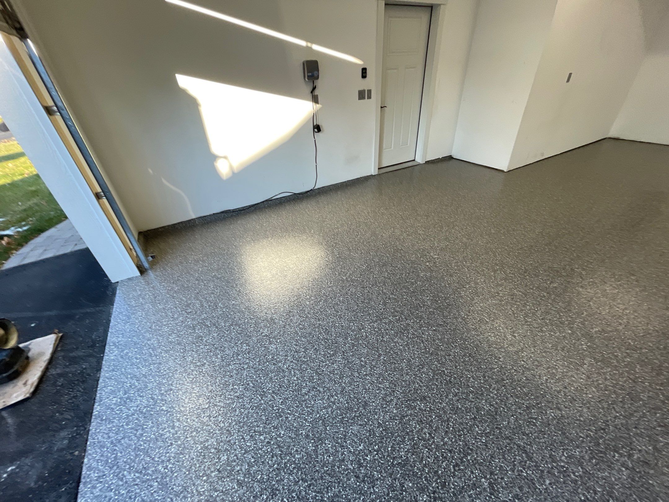 Garage Transformation using Silver Creek by Croc Coatings, LLC