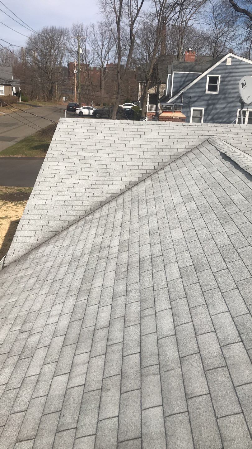 Residential Roofing Installation using Owens Corning Duration Slatestone Gray by A Plus Exterior