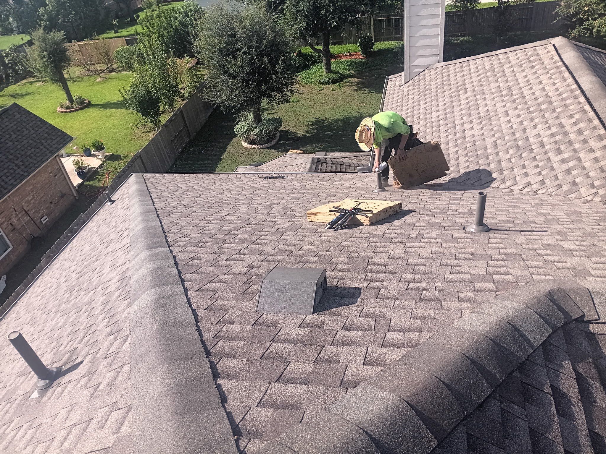 Roof Replacement and Decking Repair in Sugar Land, TX by Onit Roofing LLC