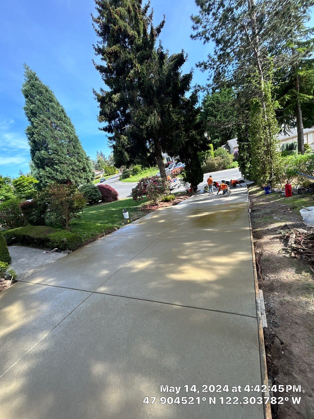 Debbie | Concrete Driveway by Jireh Asphalt & Concrete Inc 