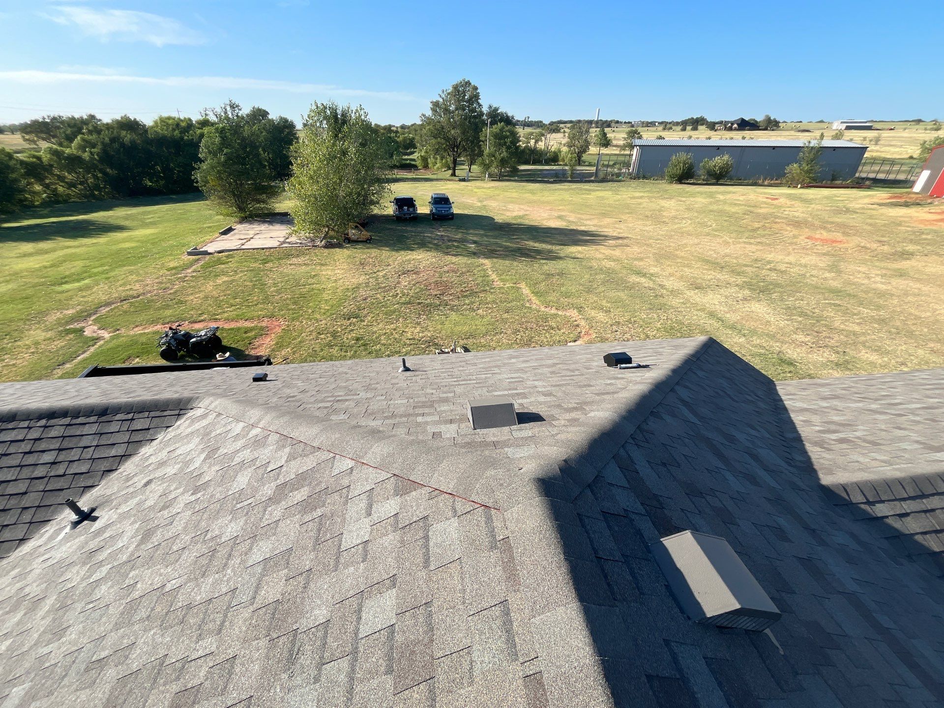 Residential Shingle Roof Replacement and Workshop Roofing in El Reno by Z Construction & Roofing, LLC