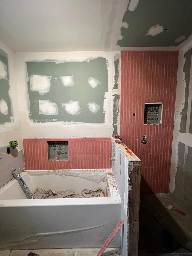 Bathroom Remodel using Tile by Home Concepts Construction