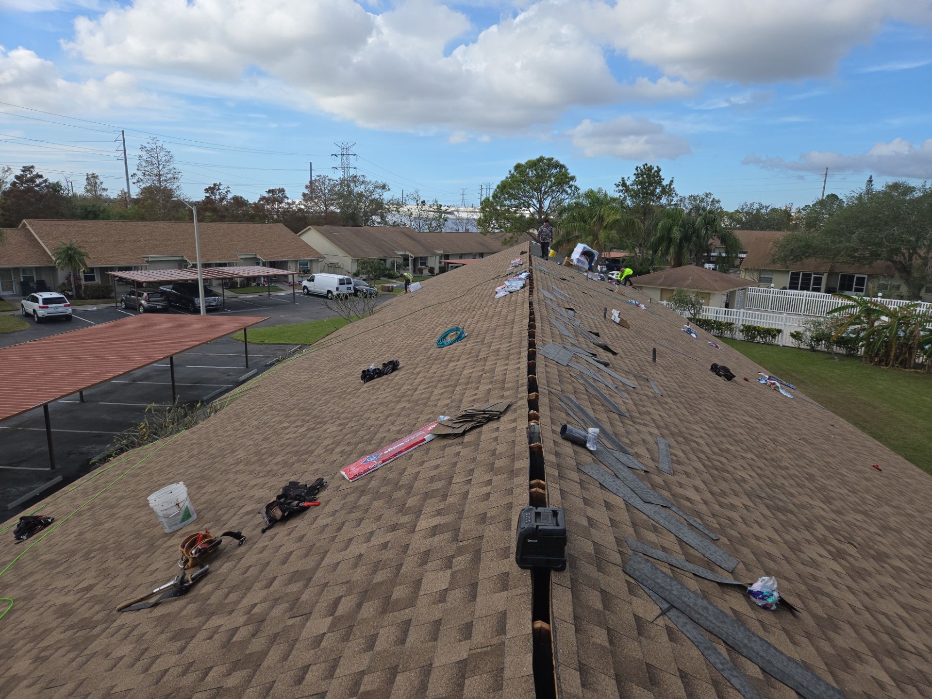 Project in Clearwater 33762 by Mitchell Roofing Company LLC
