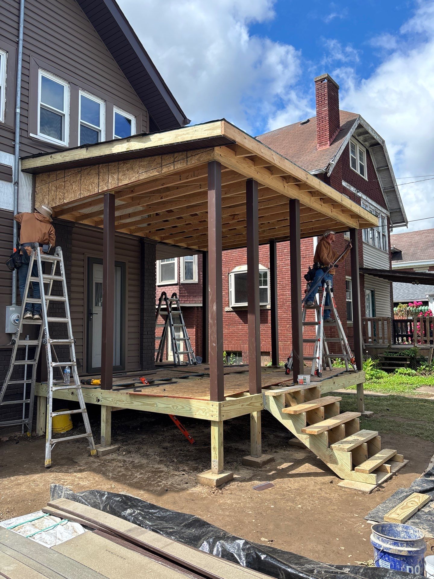 Adkins Project  by Fahey Roofing + Contracting