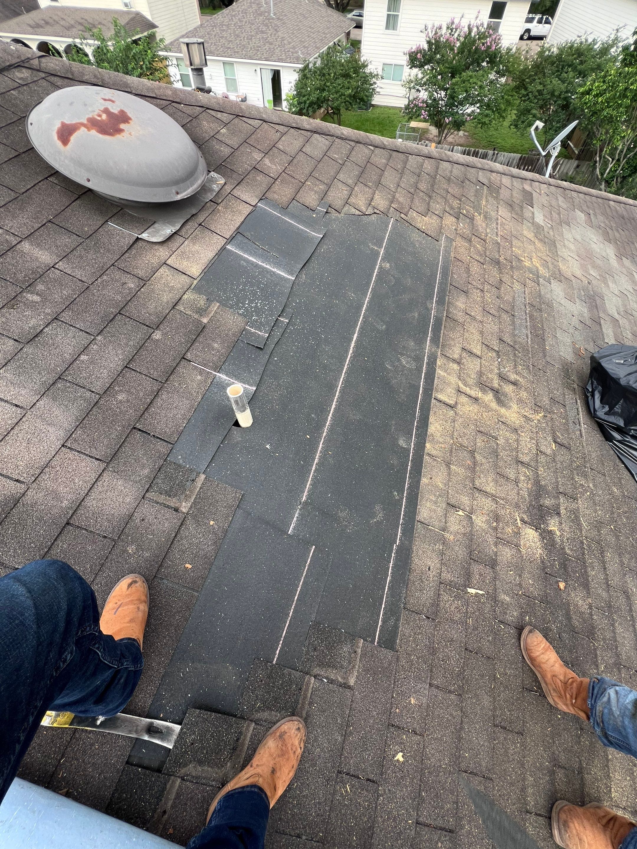 Residential Roofing Repair using Owen's Corning Duration (Lifetime) Shingles by Roof Repair Company