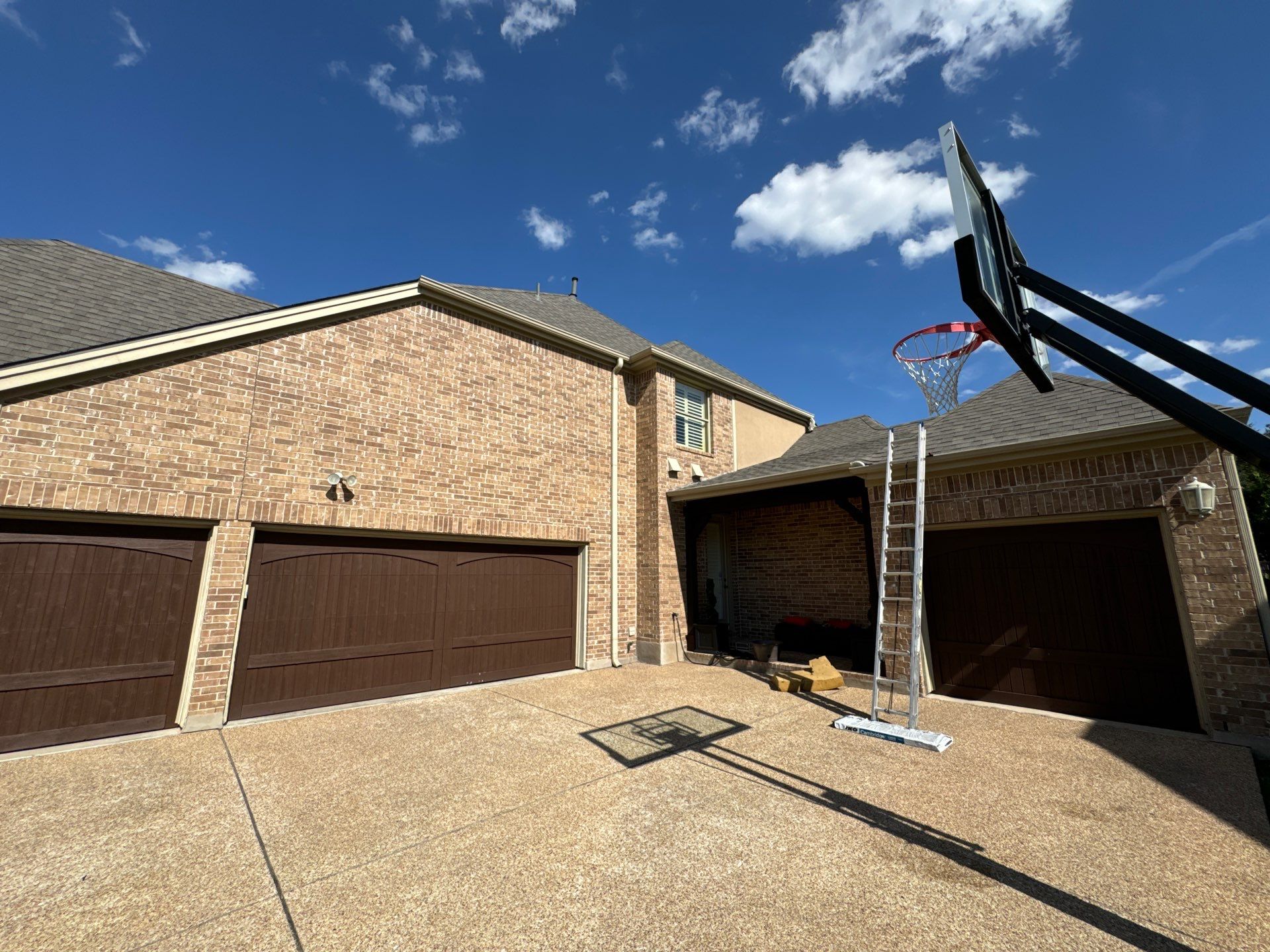 Residential Roofing Installation using IKO, Cambridge in Weathered Wood by Oakwood Roofing and Construction, LLC