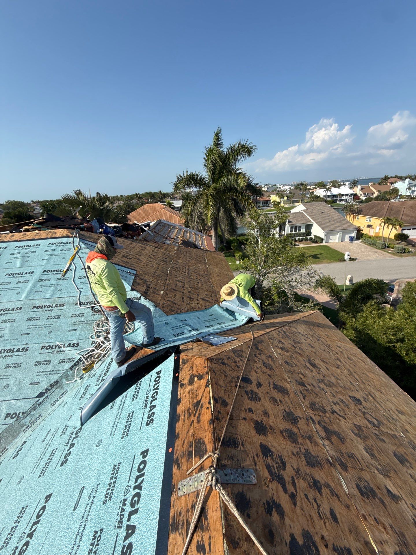 Project in St. Petersburg 33715 by Mitchell Roofing Company LLC