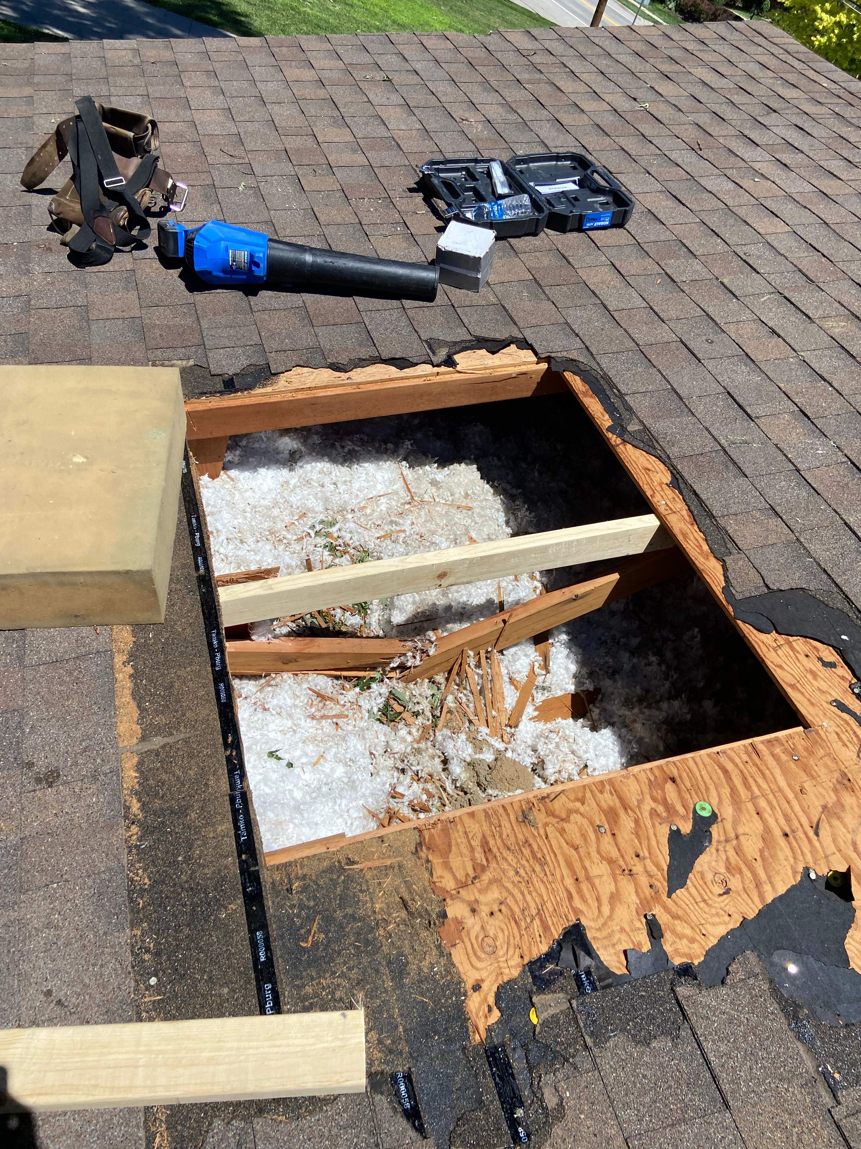 Emergency Roof Repair and Sheathing Replacement in Council Bluffs by Star Home