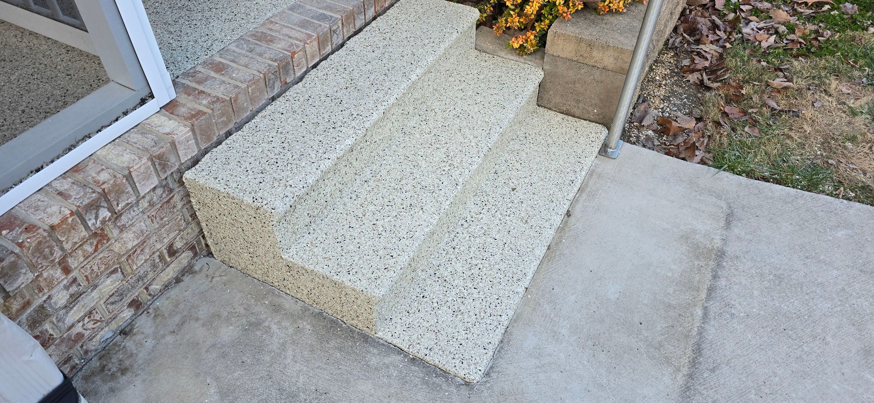 Patio Installation using Shoreline by Elite Floor Solutions
