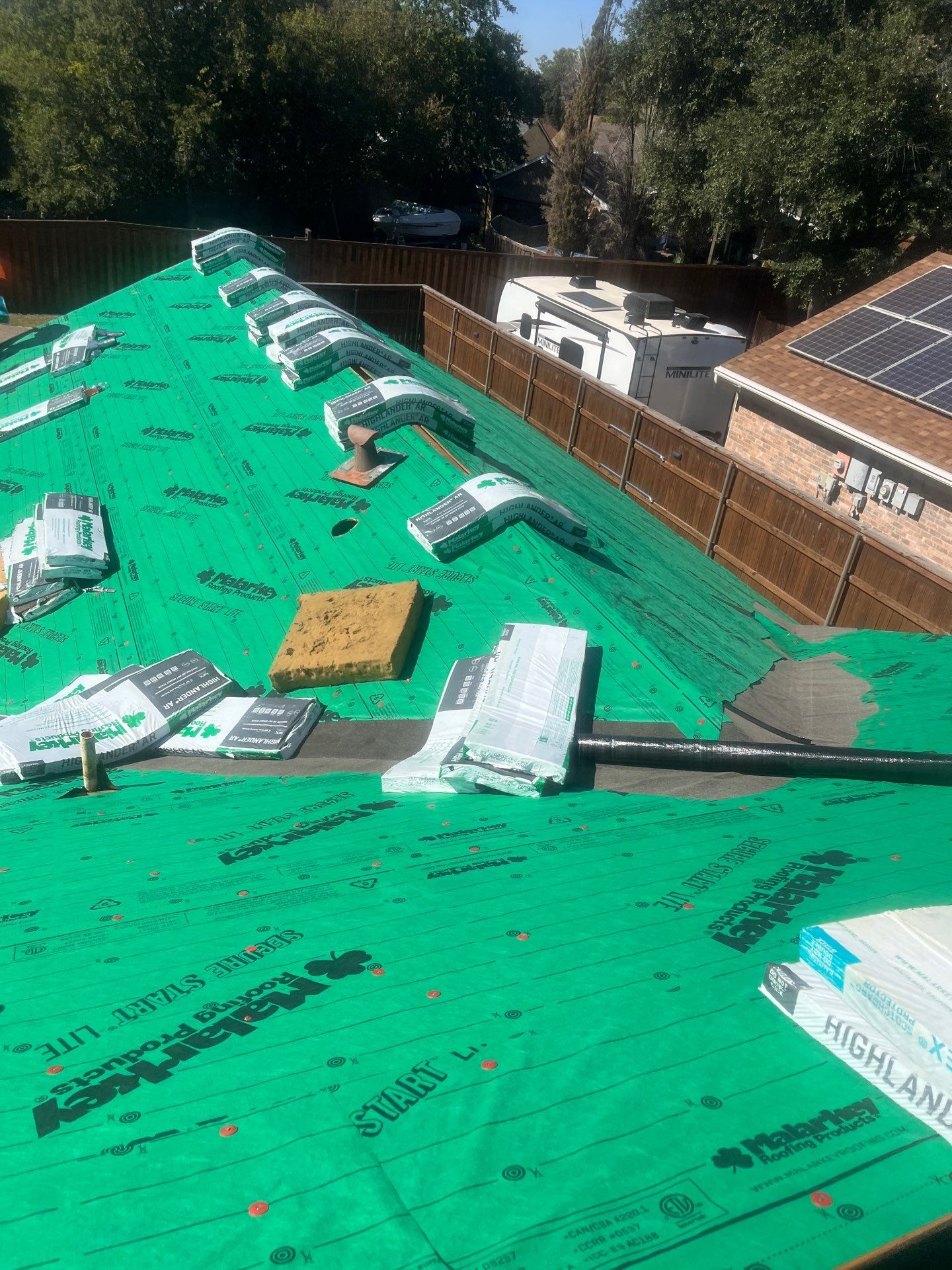Reroof by Berry Good Roofing 
