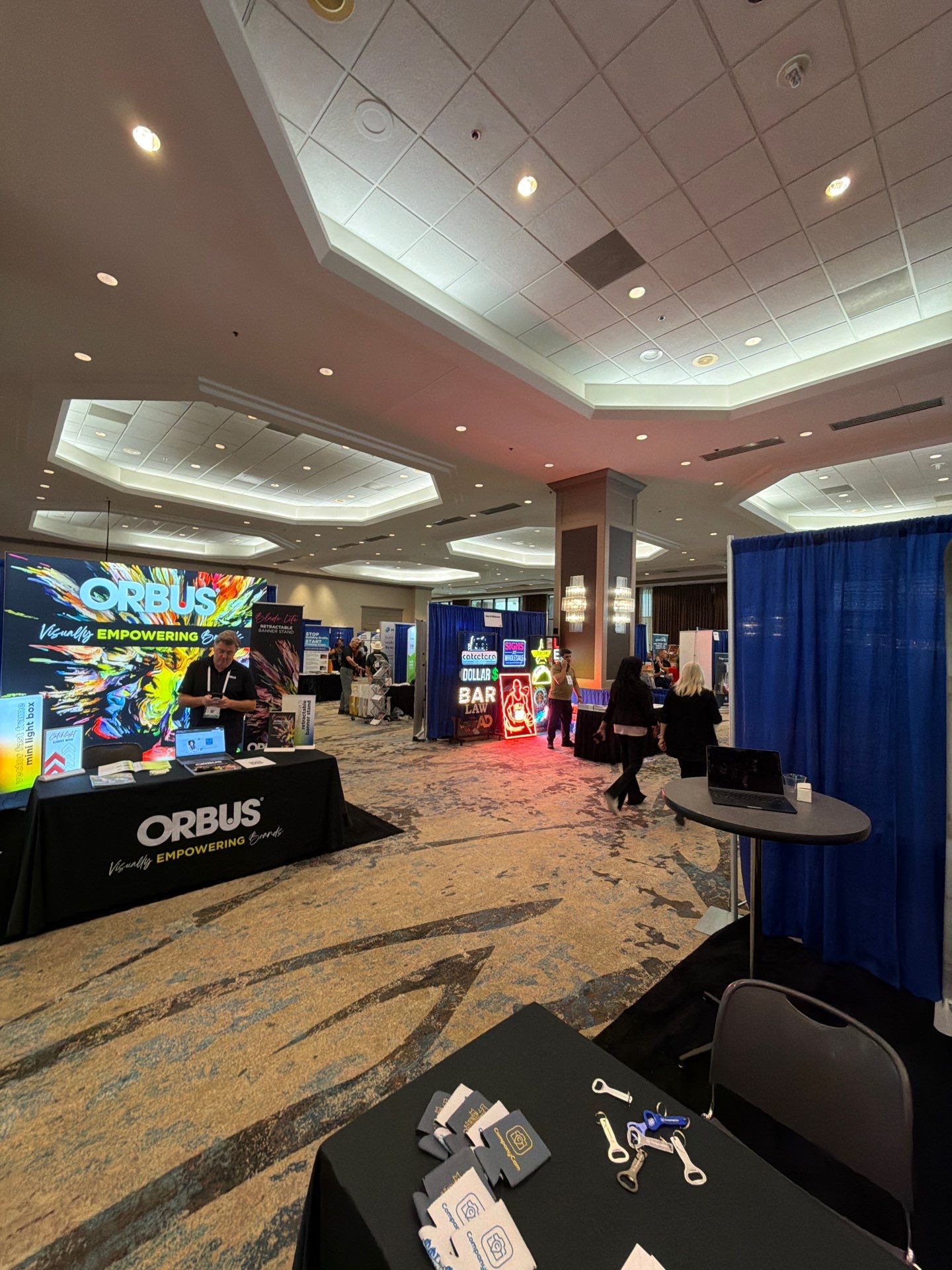 Commercial Exhibit and Branded Booth Installation in Dallas by CompanyCam Sales Demo