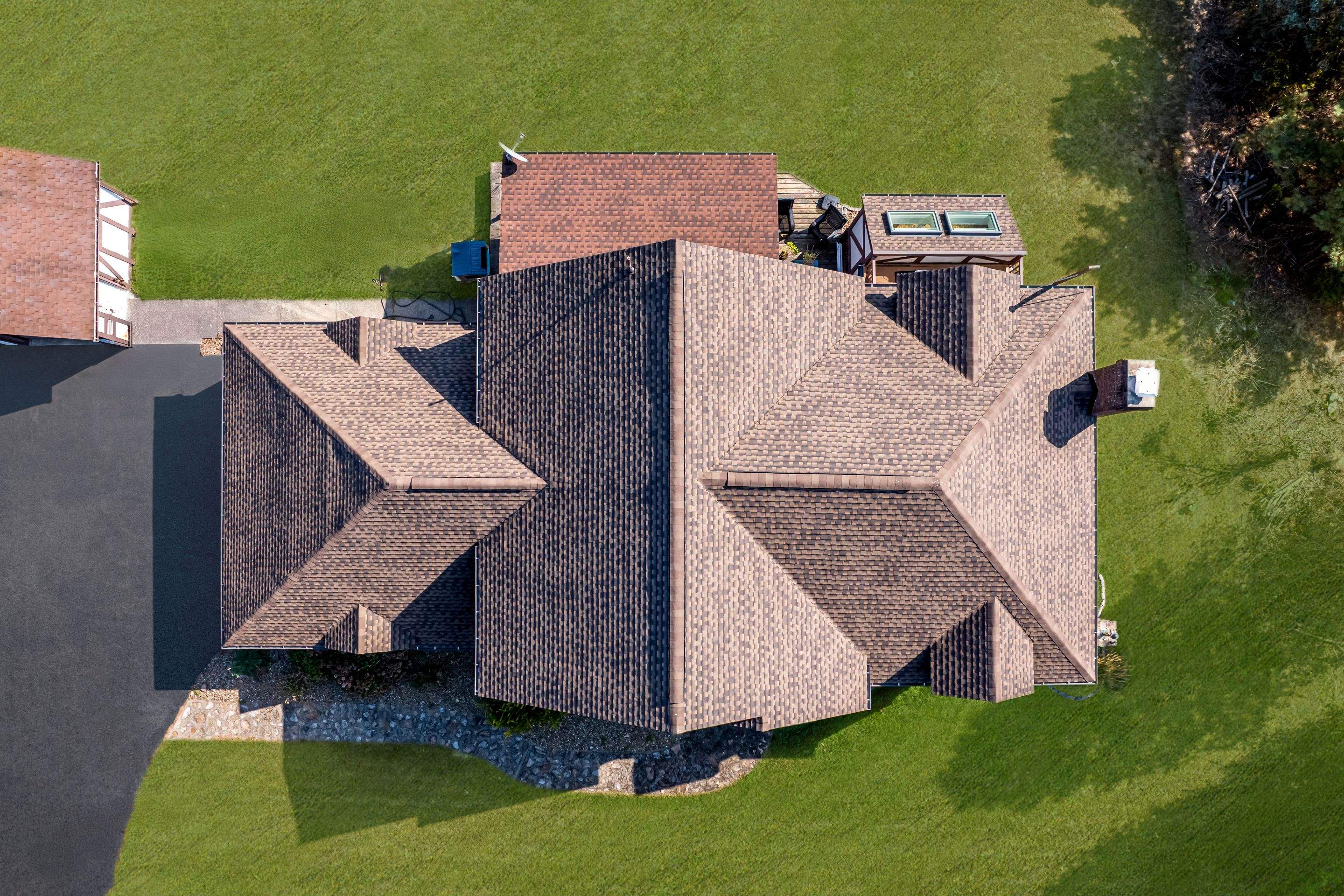 Barkwood Shingle Roof and Skylight Installation in Halifax by Esh Builders