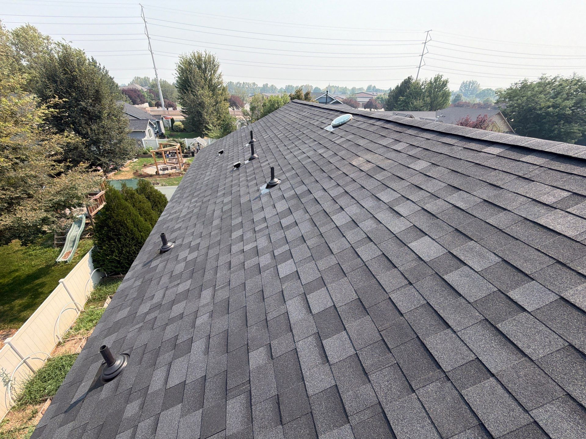 Asphalt Architectural Shingle Roof Replacement in Meridian, Idaho by Olive Roofing