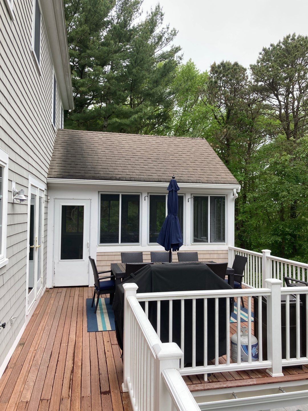 Gutter Installation using 5" K-Style Aluminum Gutter by Gutter Pro Enterprises