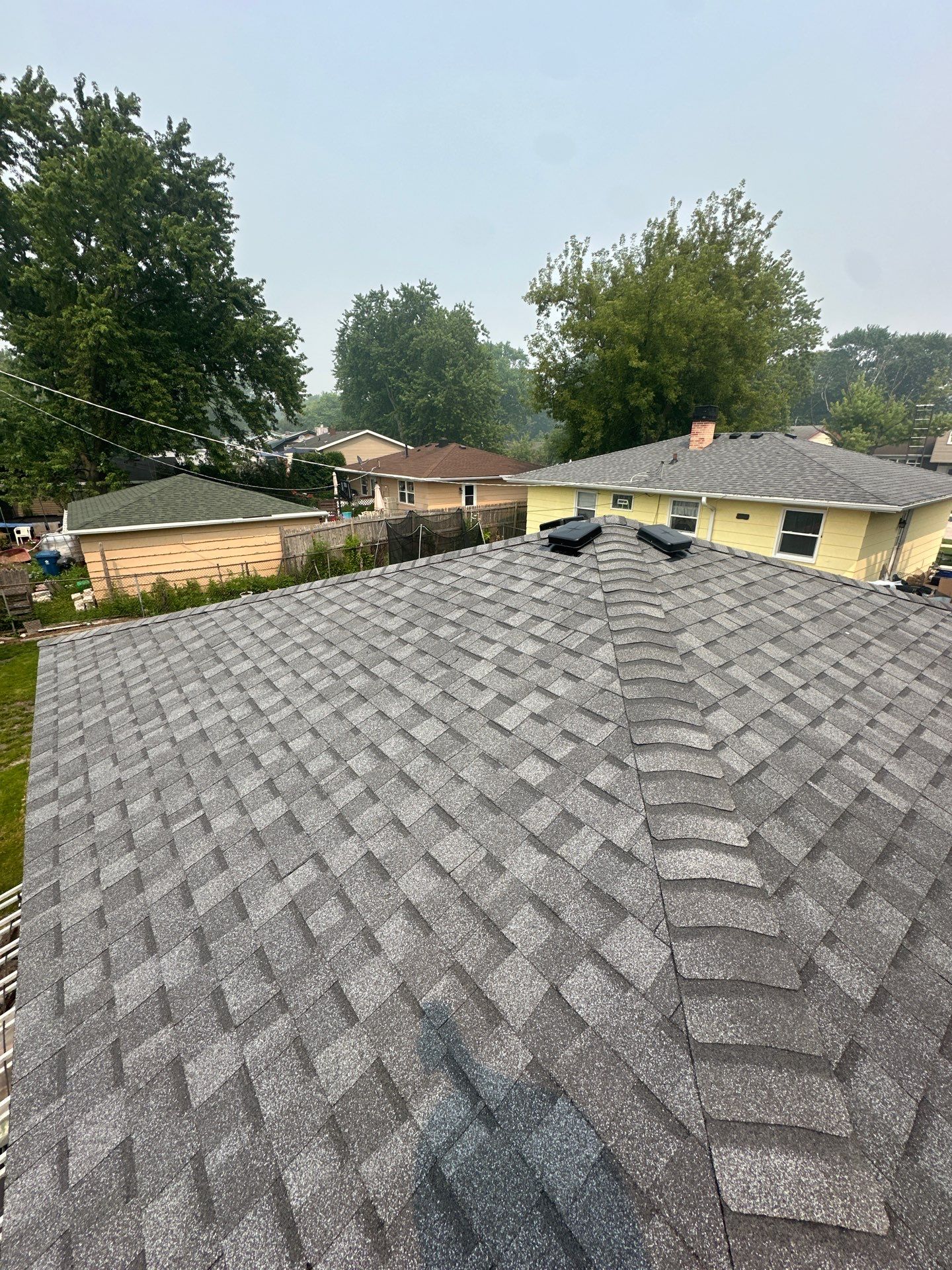 Roof and siding replacement by wind damage by Just Brilliant Restoration JBR
