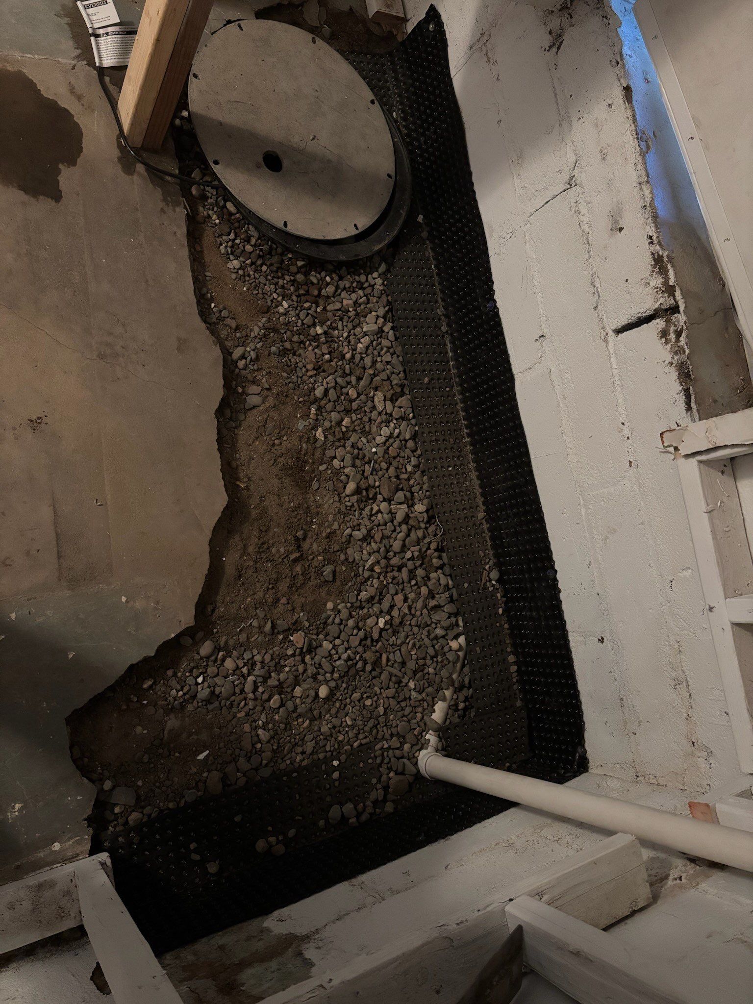 Basement waterproofing in North MPLS by Waterproofing Northeast