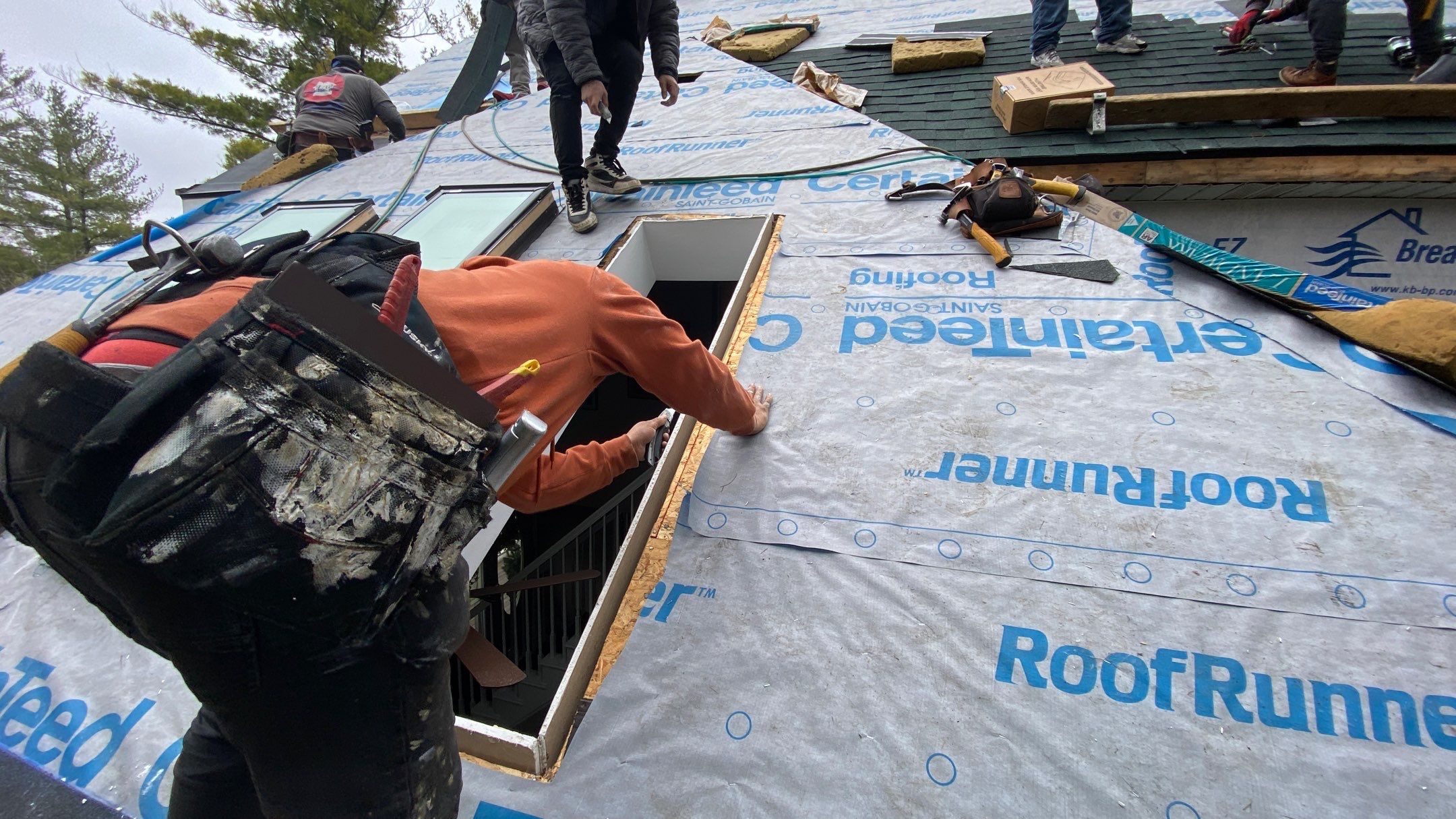 Roof Replacement using CertainTeed Landmark by 180 Contractors