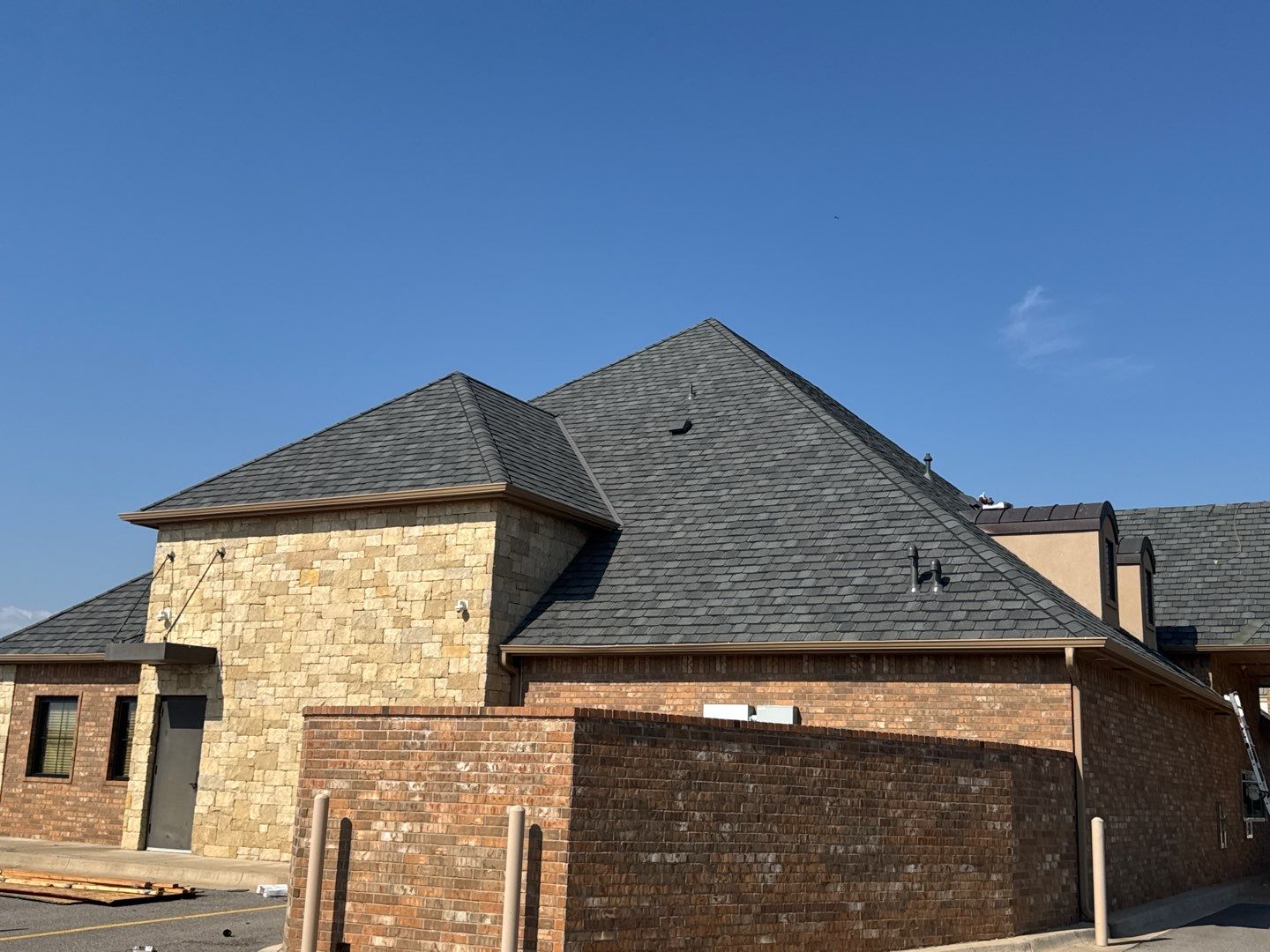 Bank Reroof by Castillo Roofing