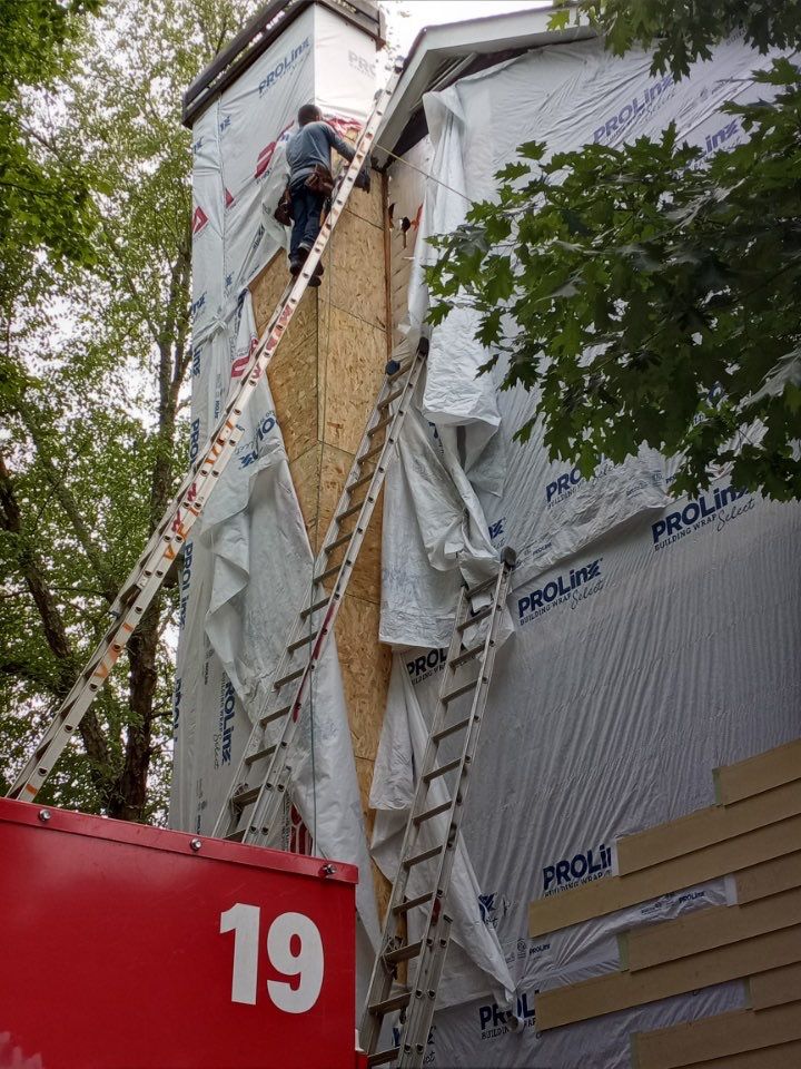Siding Replacement and Exterior Trim Painting in Marietta, Georgia by Swift Home Renovations