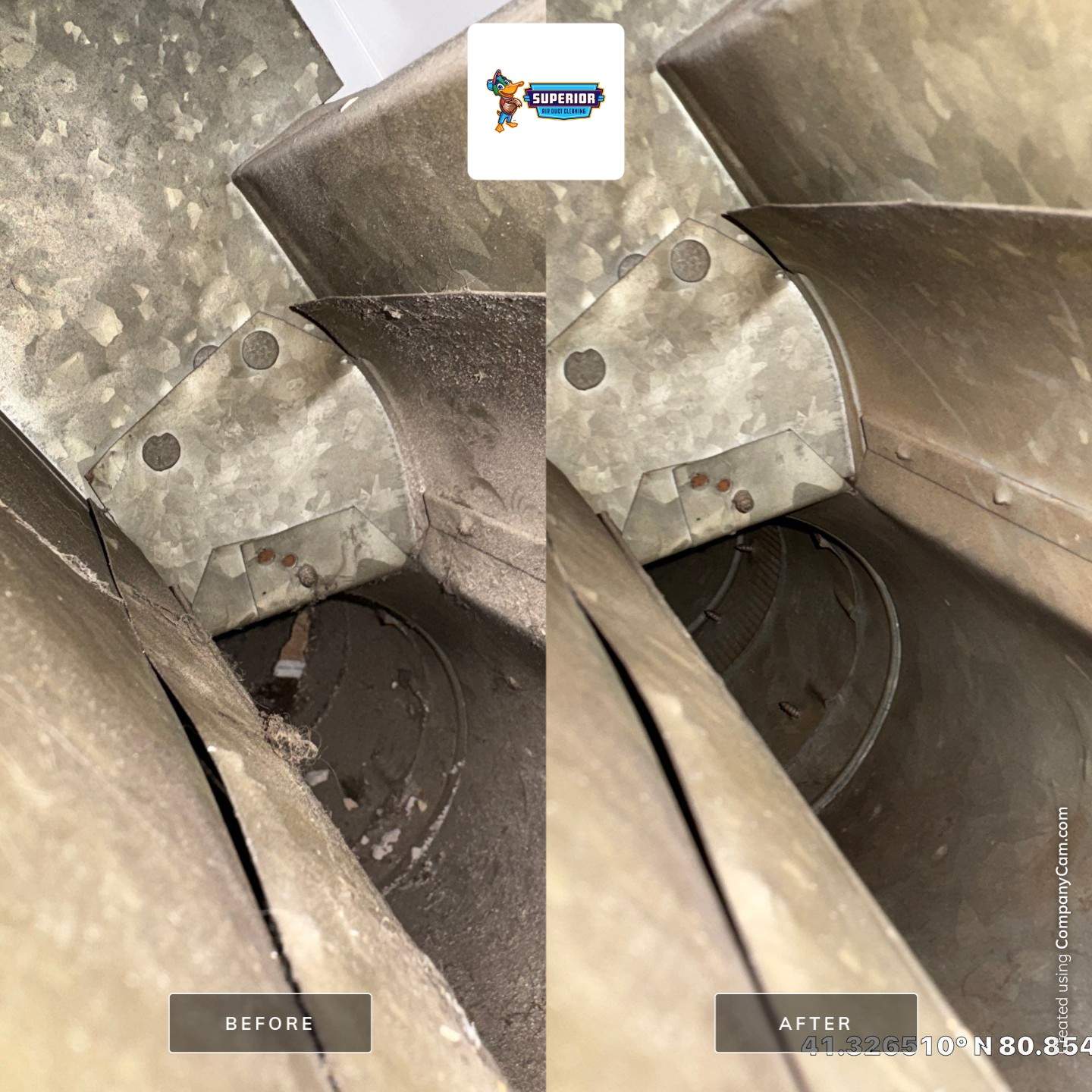 Air Duct Cleaning With a Vacuum Truck in Champion Township, OH by Superior Air Duct Cleaning