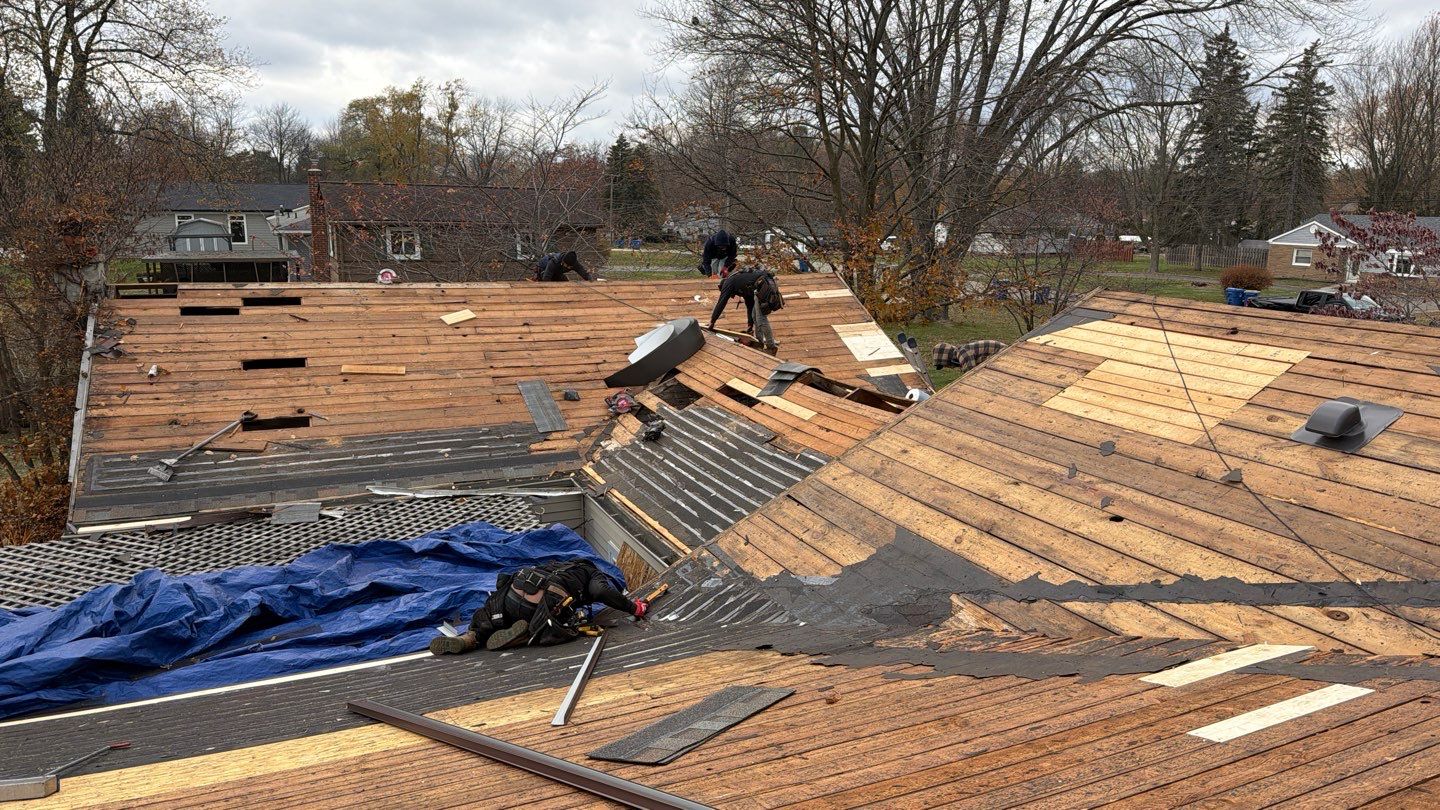 Roof Replacement using Owens Corning Aged Copper by 180 Contractors
