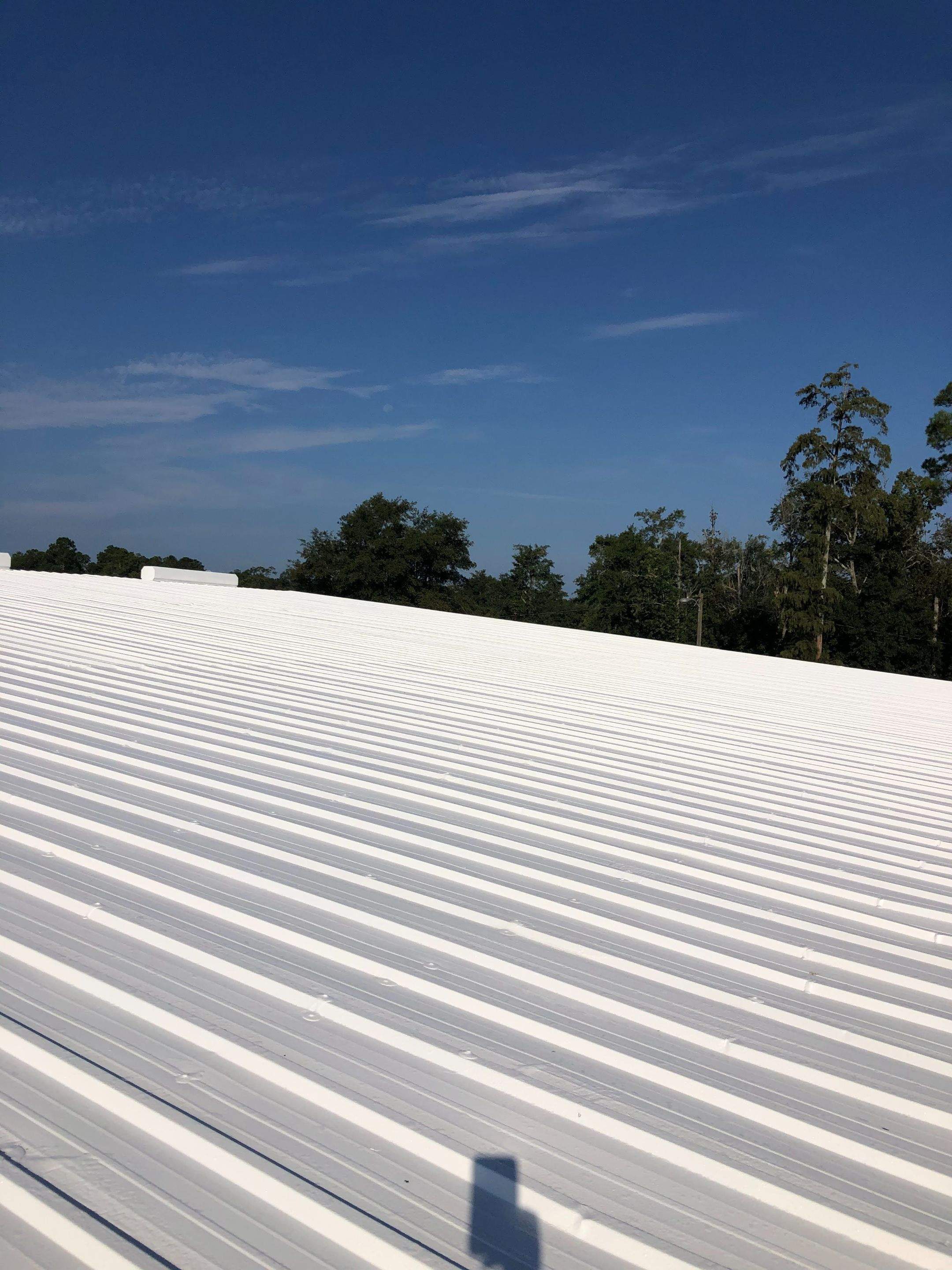 29,787 SQ Ft Commercial Metal Roof in Hazlehurst by Southern Roof Solutions
