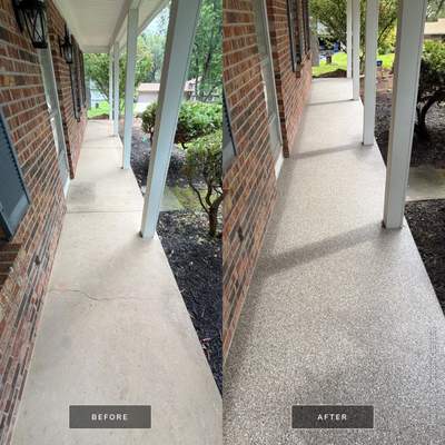 Vintage Shalestone Porch Coating