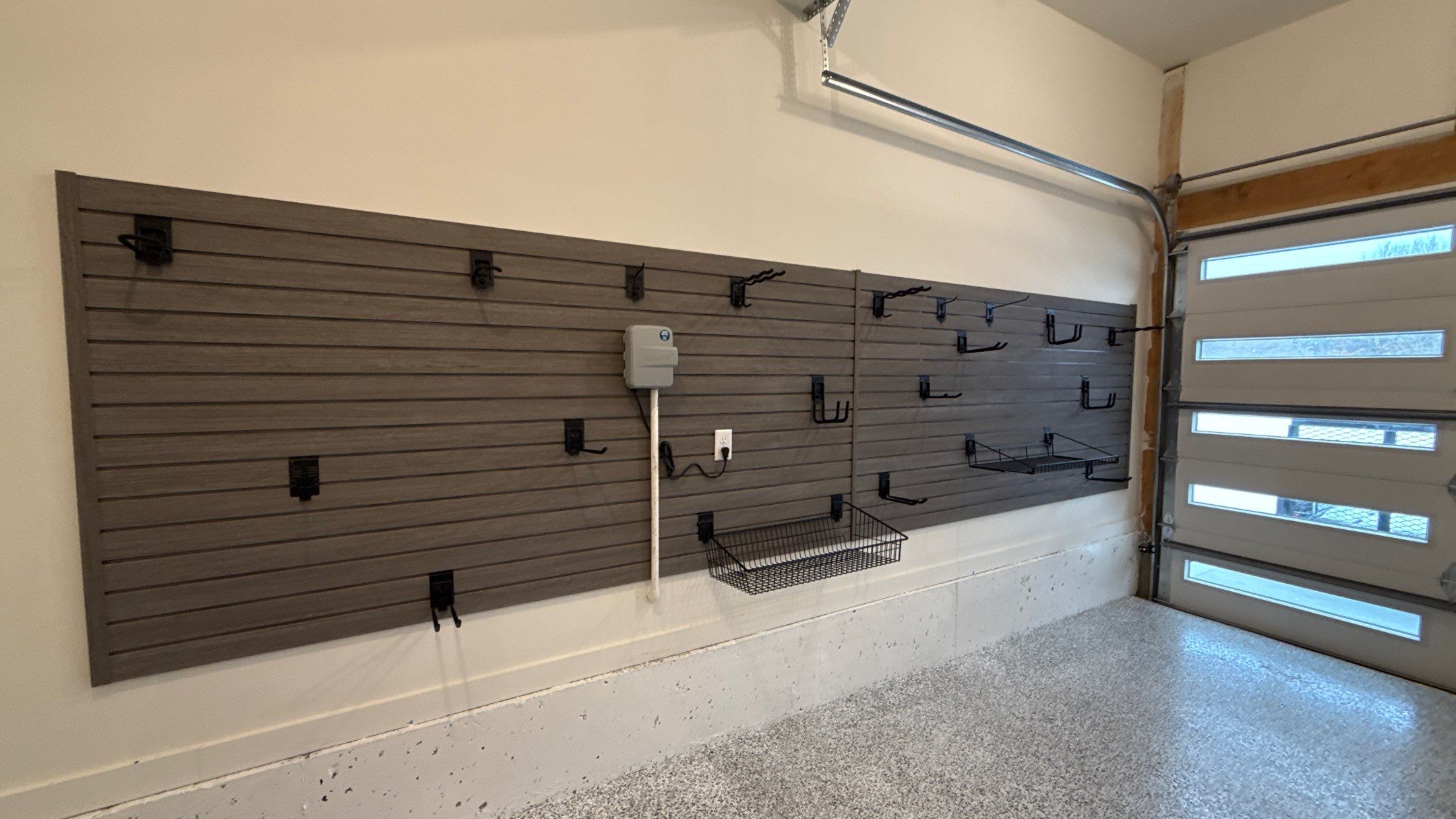 Barnwood Slatwall Has Been A Crowd Favorite  by Banner Garage