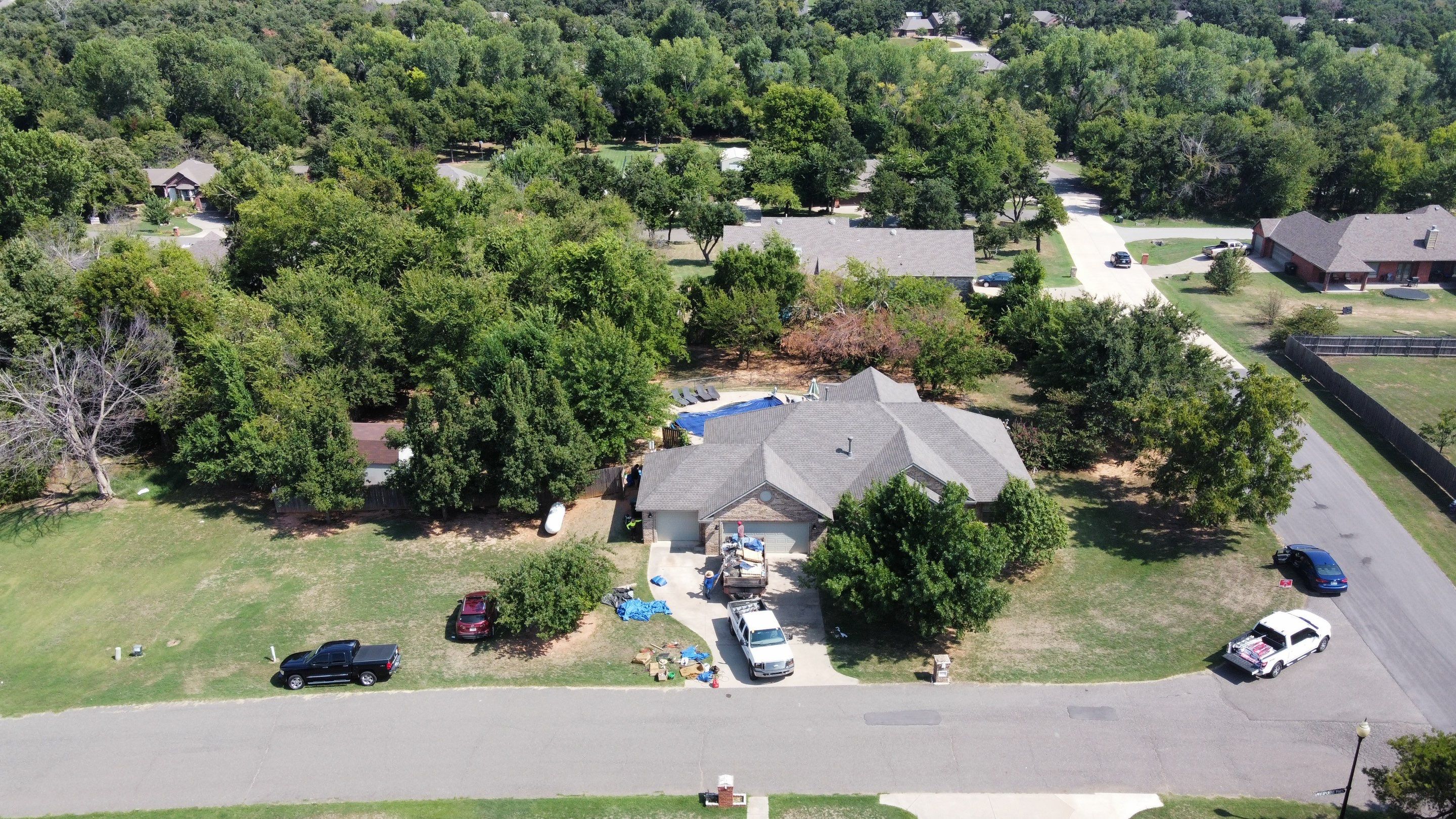 Residential Roofing Installation using GAF Natural Shadow  by A & H Roofing and Contracting