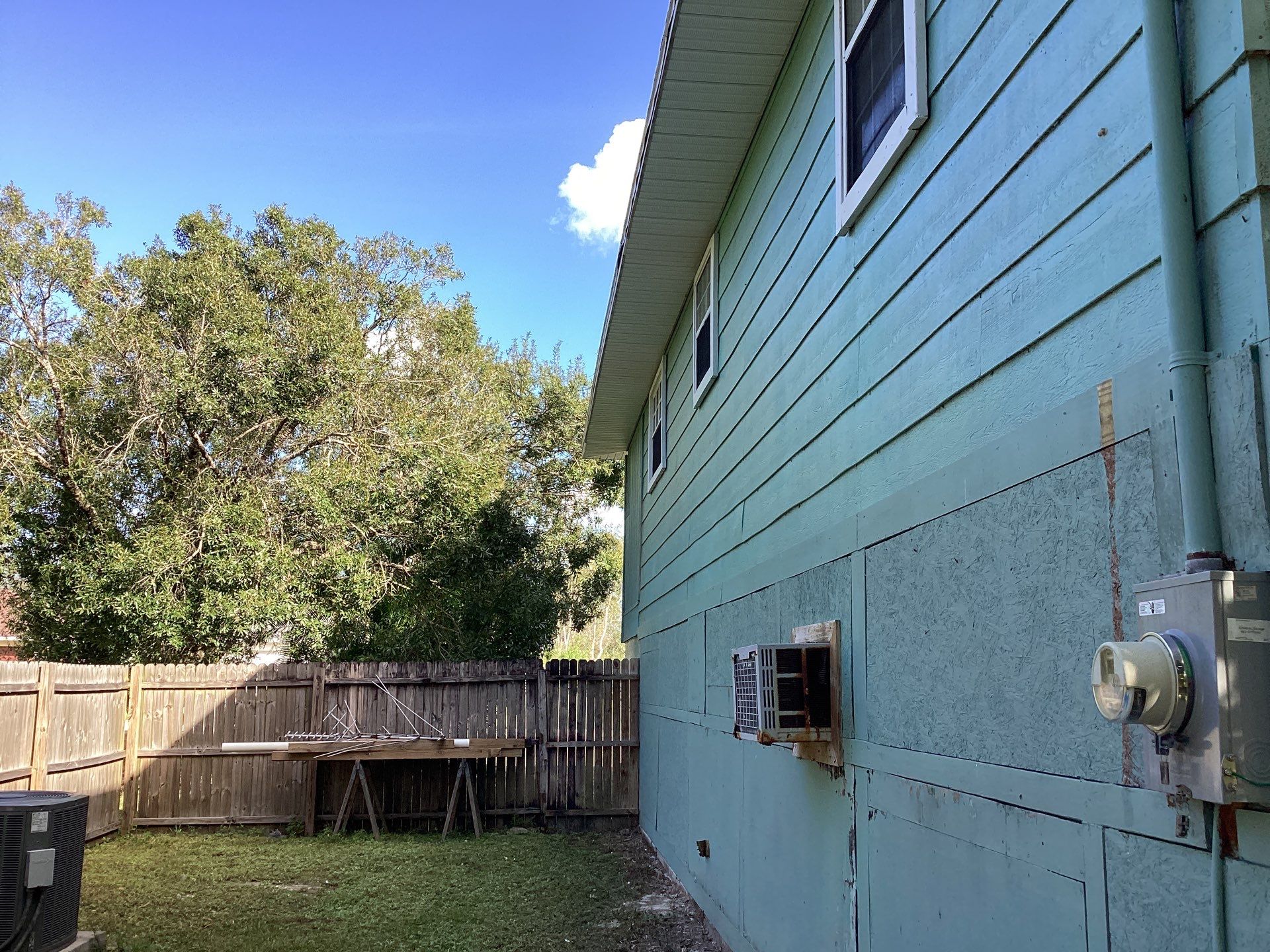 Soffit and Fascia Installation using White Soffit in Lehigh Acres, FL by Gutter Professors