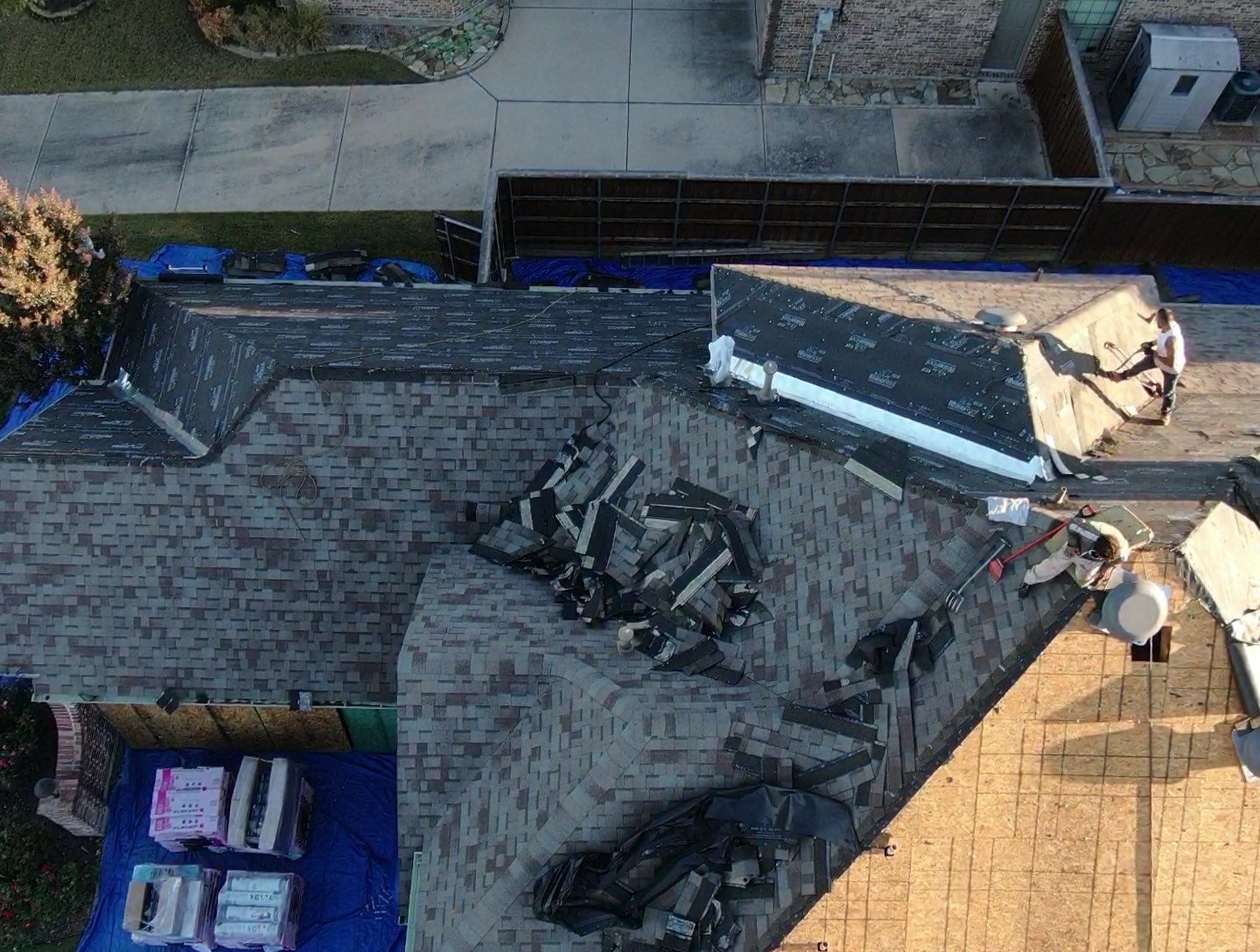 Prosper Texas Residential Roof Replacement by Becker Roofing and Exteriors