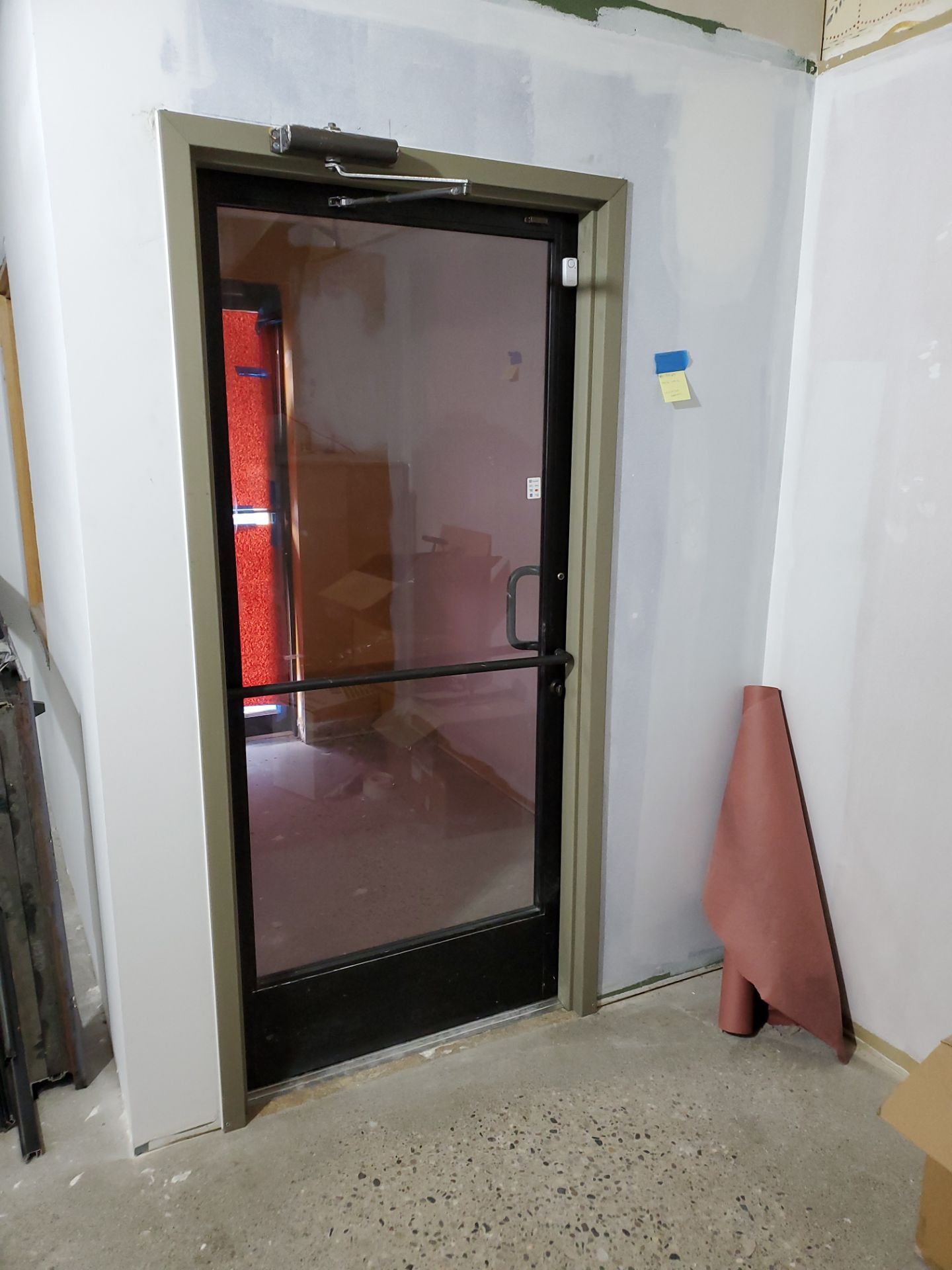 Removal and Installation of Security Door by FBH Architectural Security