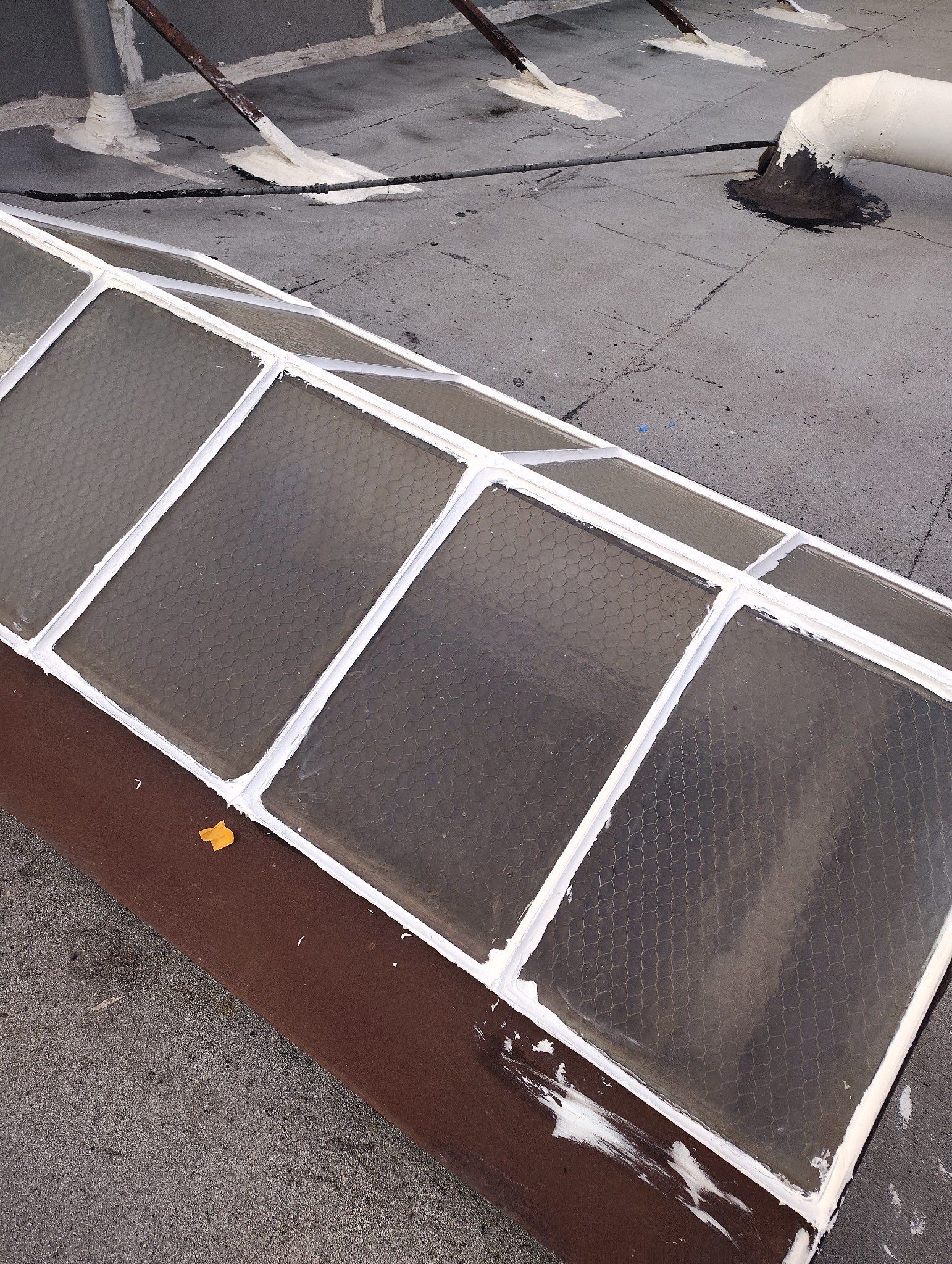Commercial Roofing Installation using ASC Silicone Membrane by Hull Brothers Roofing
