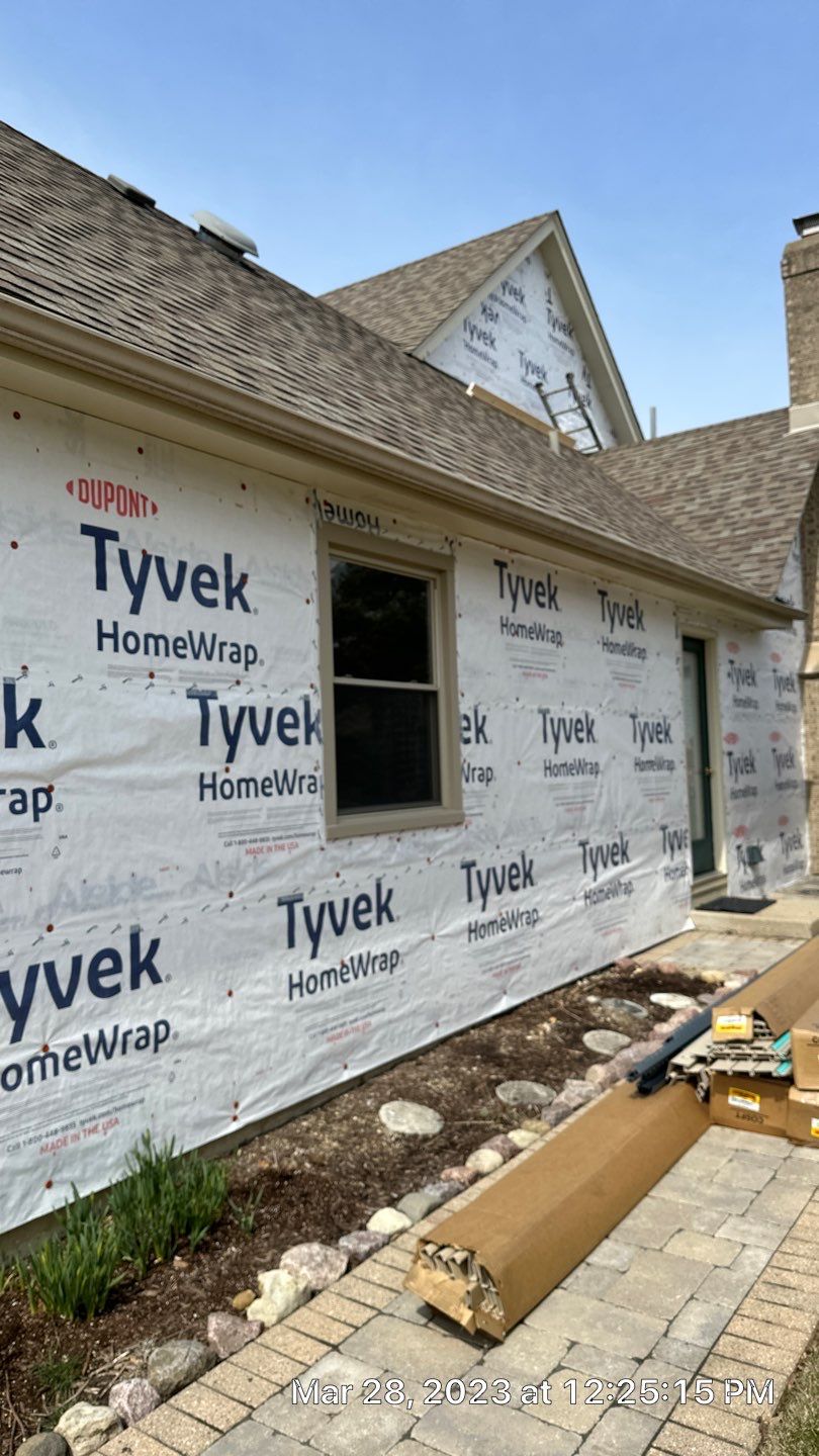 Siding Installation using Alside Charter Oak by Pro Home Services Inc