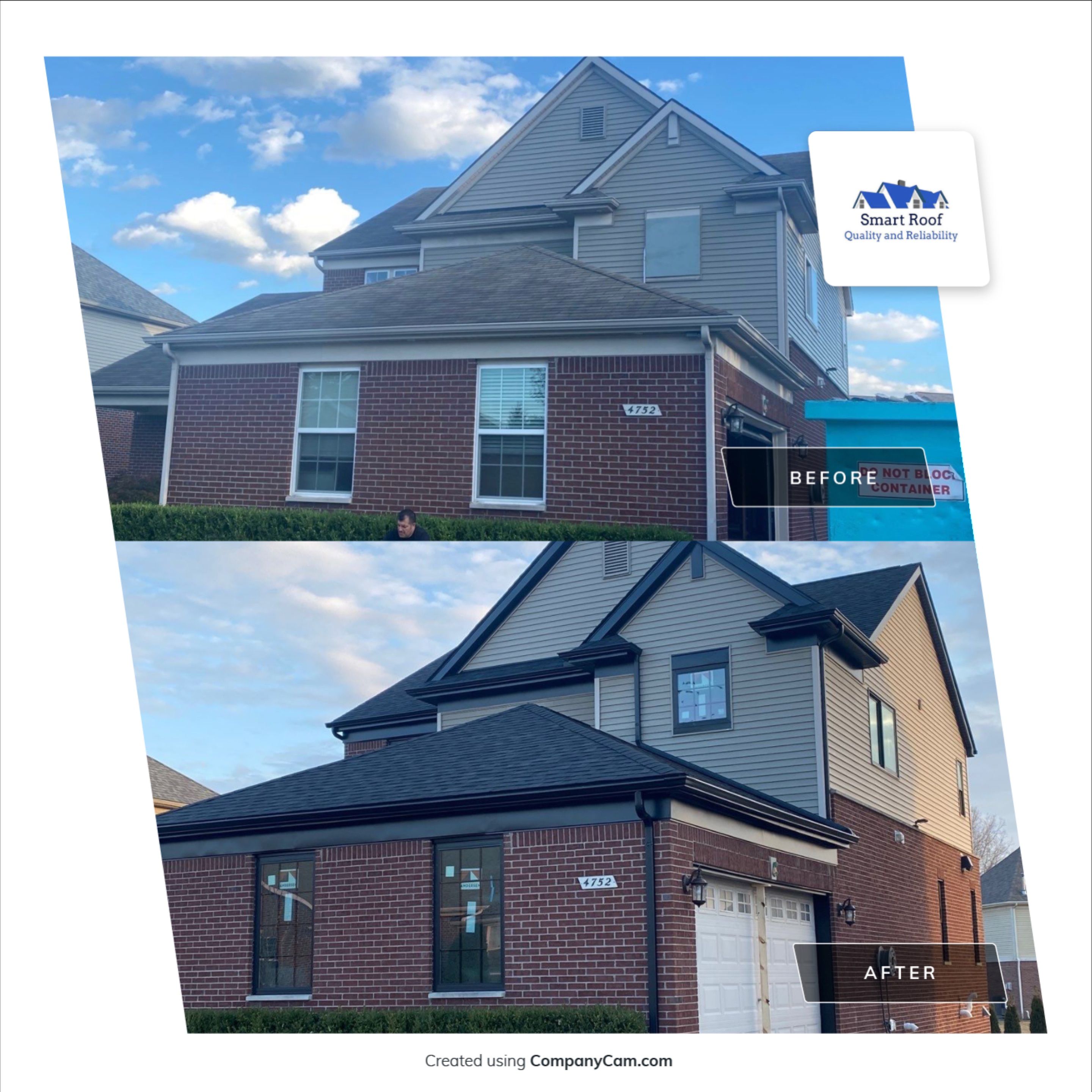 Roofing,Windows,Siding, and Gutters Replacement using Remodeling Exterior by Smart Roof