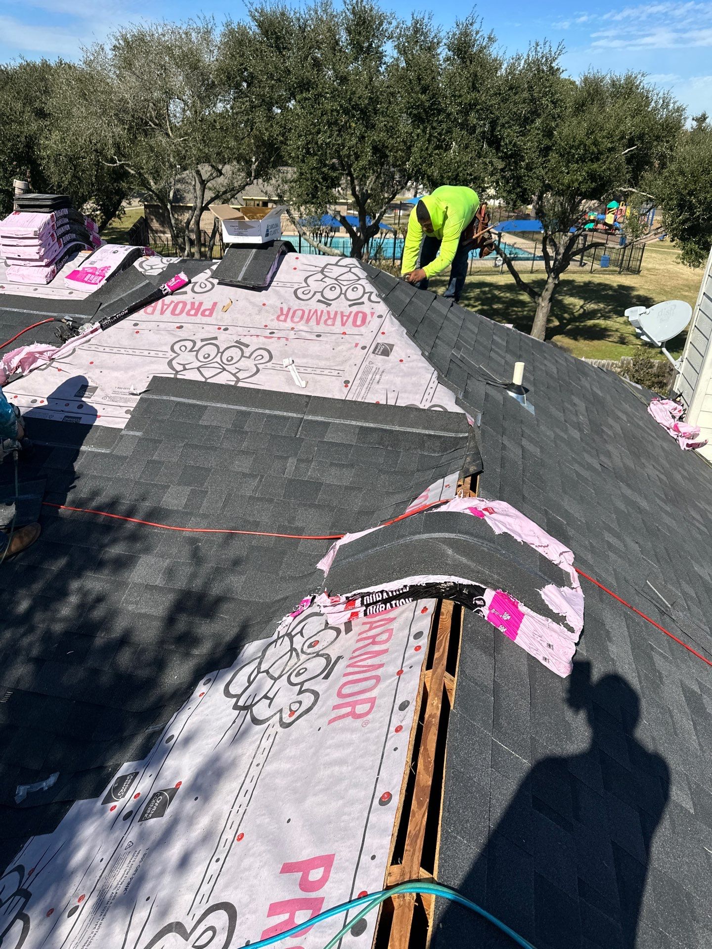 Project in Katy by Motion Roofing