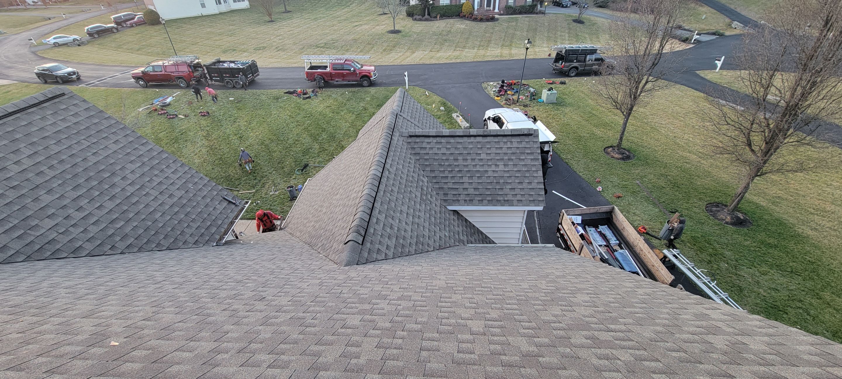 Roof Installation using GAF Timberline HDZ by ExteriorPros