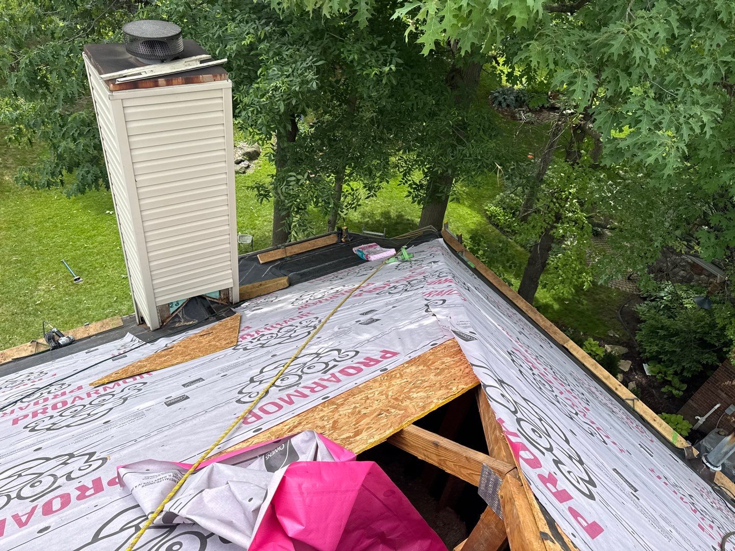Roof Replacement using Owens Corning Duration Flex by 180 Contractors