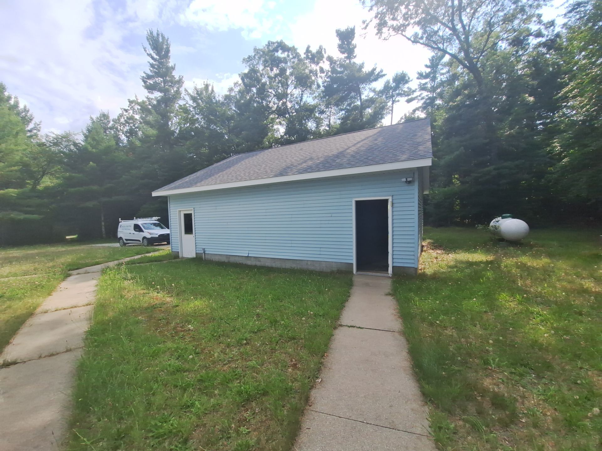Deck staining and exterior foundation painting! by Gordon Painting