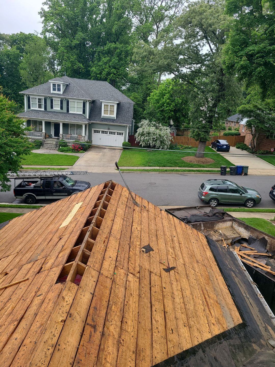 Arlington: CertainTeed Landmark Pro Designer Shingles in Max Def Pewter by RM Banning, Inc.