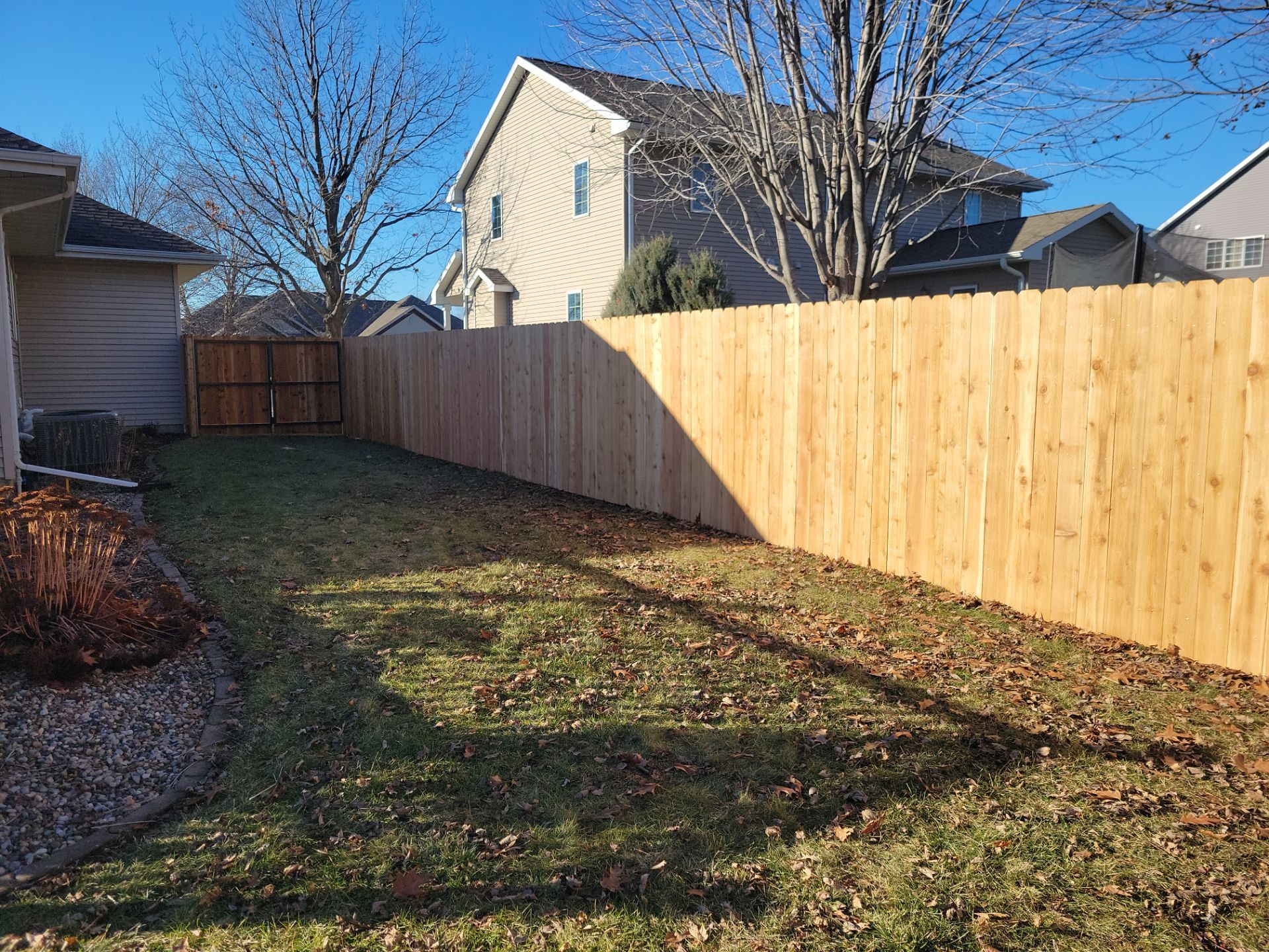Project in Cedar Falls by Perfect Picket Fence and Stain