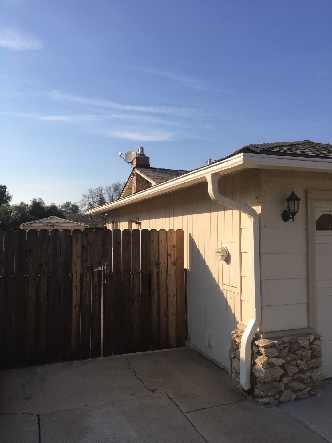 Roofing and Gutters to protect this home by Byers Enterprises