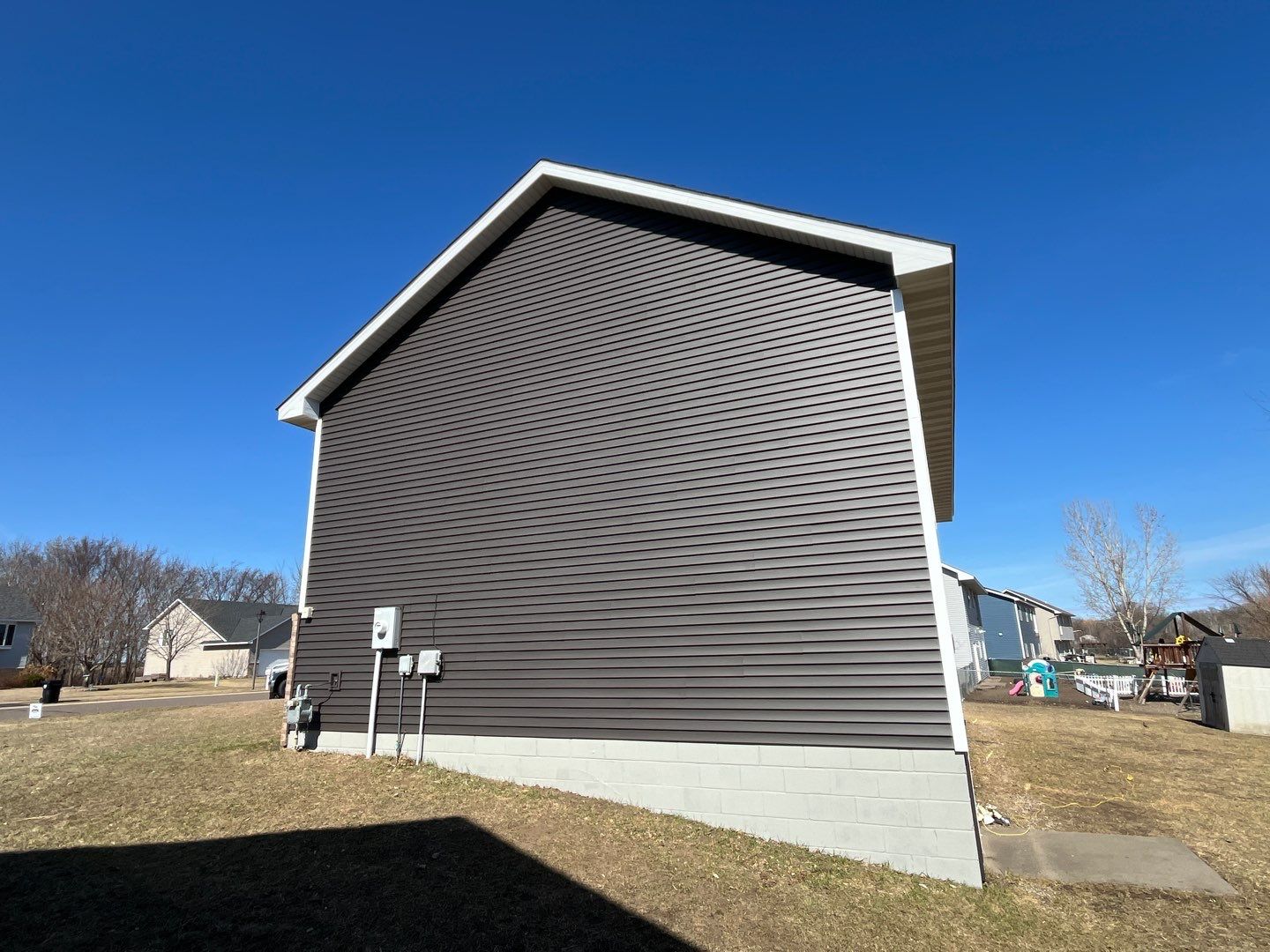 CertainTeed Landmark Roof, Mastic Siding & Edco Gutters | Insurance Approved | Big Lake, MN by First Impressions Exteriors