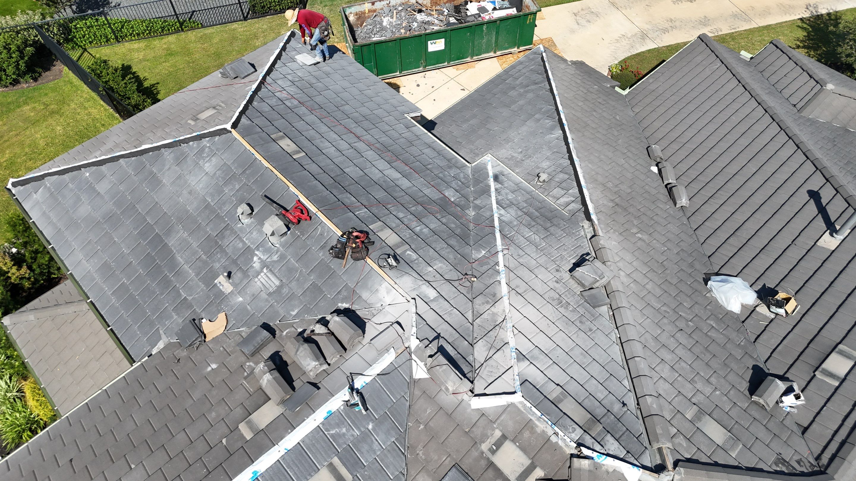 Saxony Tile Repair in Bridgeland!  by Core Four Roofing