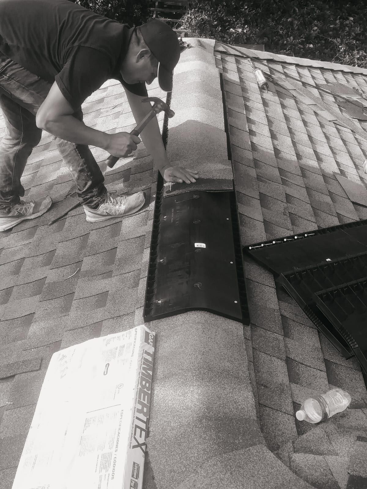 Residential Roofing Installation using Roof Replacement by American Roofing & Construction LLC